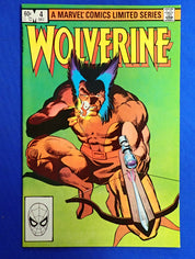 Wolverine #1-4 (1982) - VF (8.0) - Complete 1st Limited Series