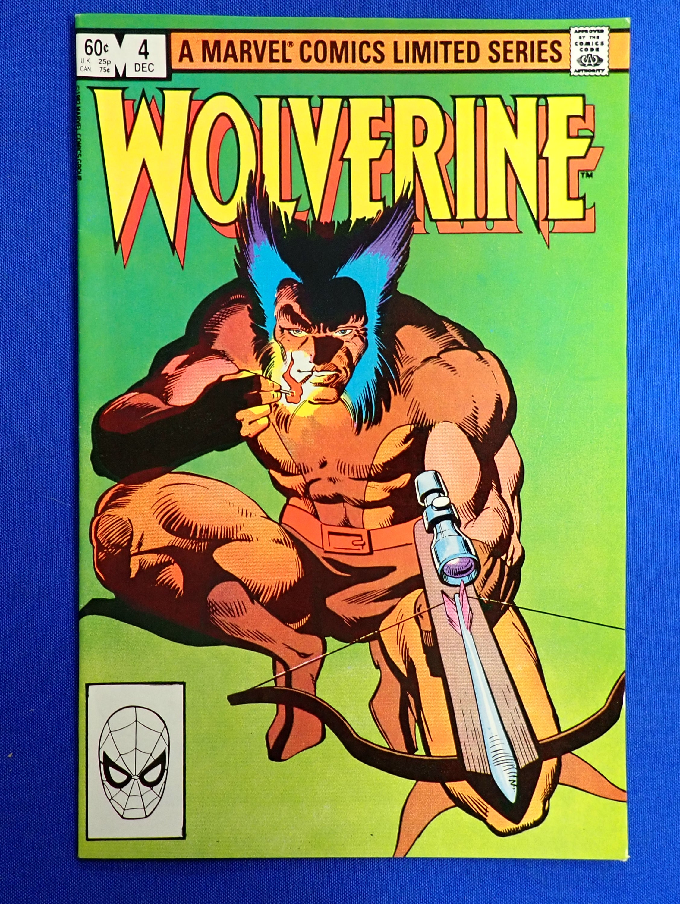 Wolverine #1-4 (1982) - VF (8.0) - Complete 1st Limited Series