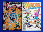 X-Factor 5 & 6 (1986) - VF+ (8.5) - Newsstand copies!