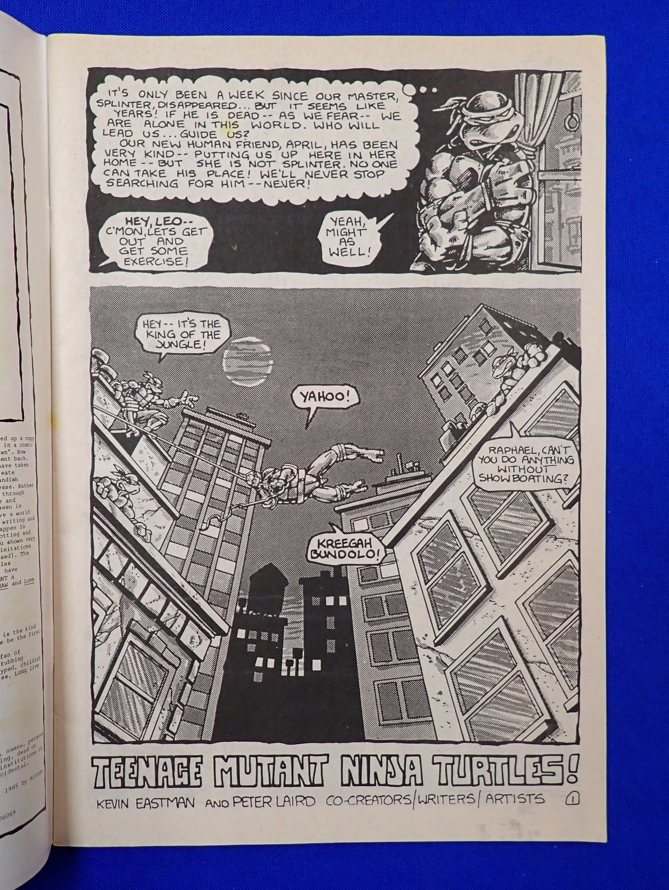 TMNT #4 (1985) - VF- (7.5)