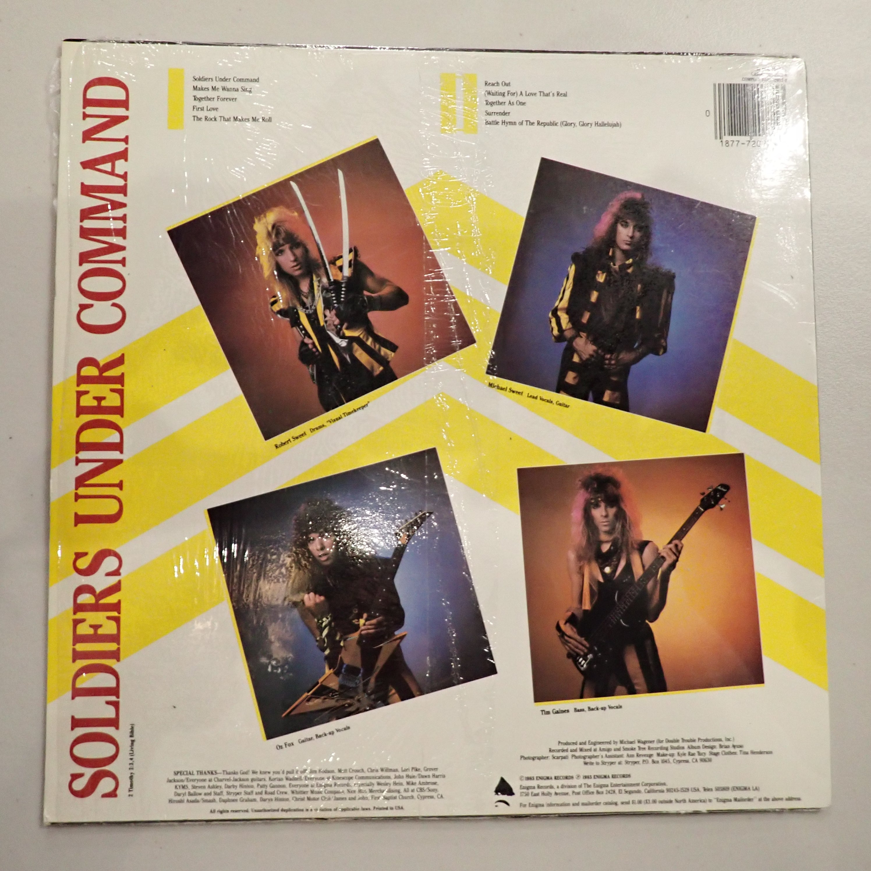 Stryper - Solders Under Command