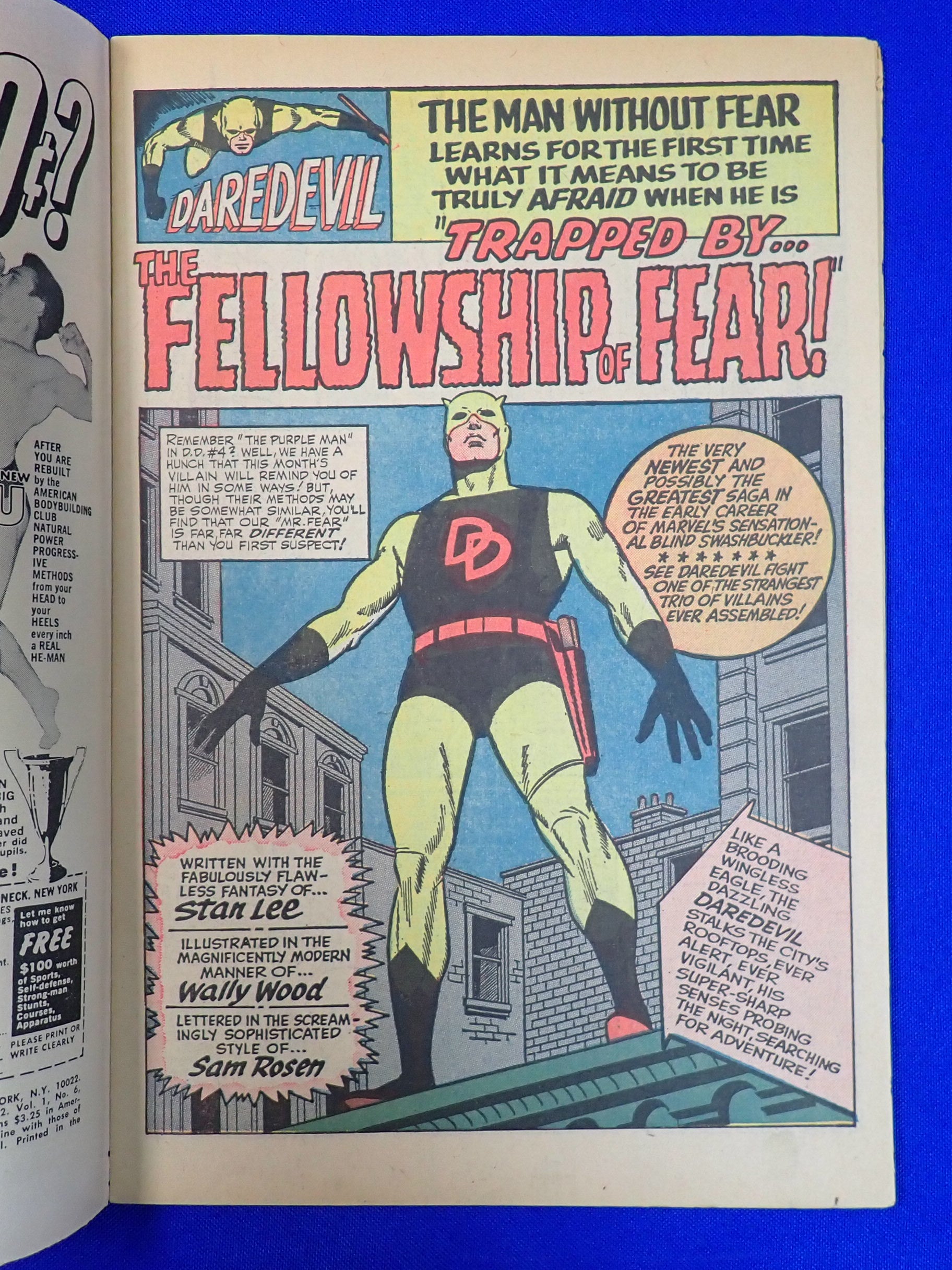 Daredevil #6 (1965) - FN+ (6.5) - 1st Mr. Fear