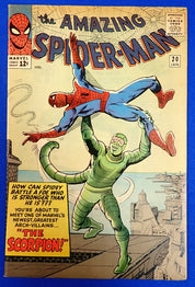Amazing Spider-Man #20 (1965) - FN/VF (7.0) - 1st Scorpion, Origin