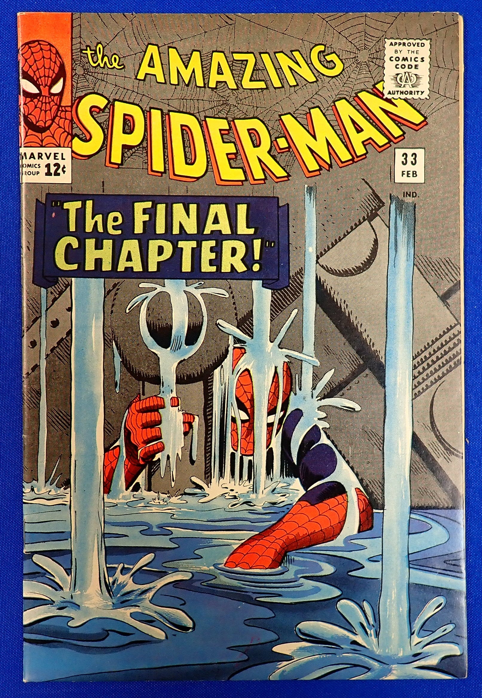 Amazing Spider-Man #33 (1966) - VF- (7.5) - Super Strength Debut
