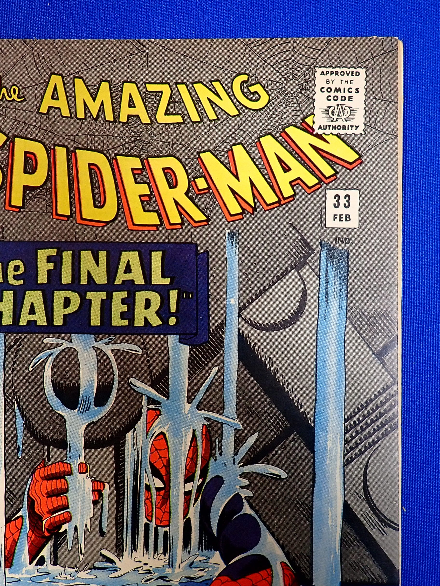 Amazing Spider-Man #33 (1966) - VF- (7.5) - Super Strength Debut