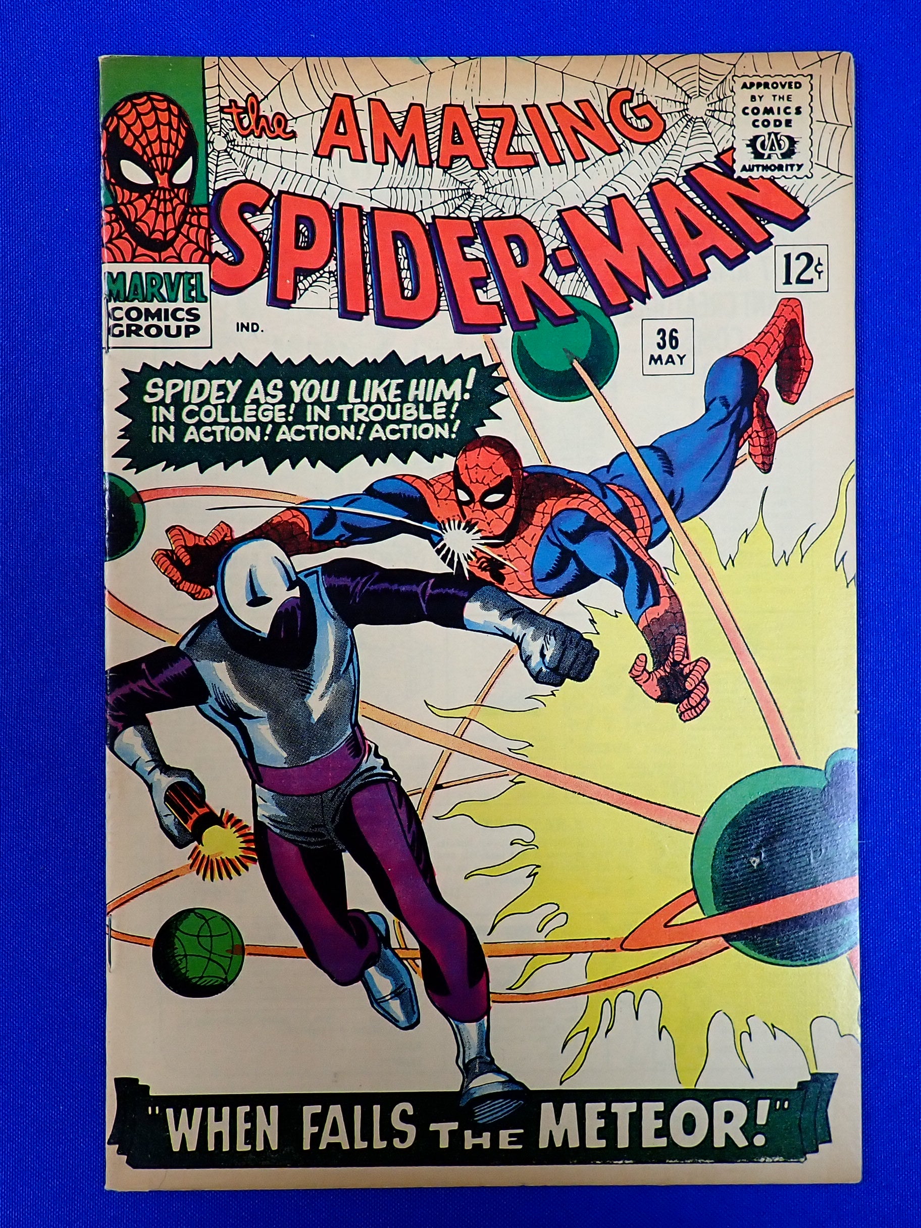 Amazing Spider-Man #36 (1966) - VF- (7.5) - 1st Looter