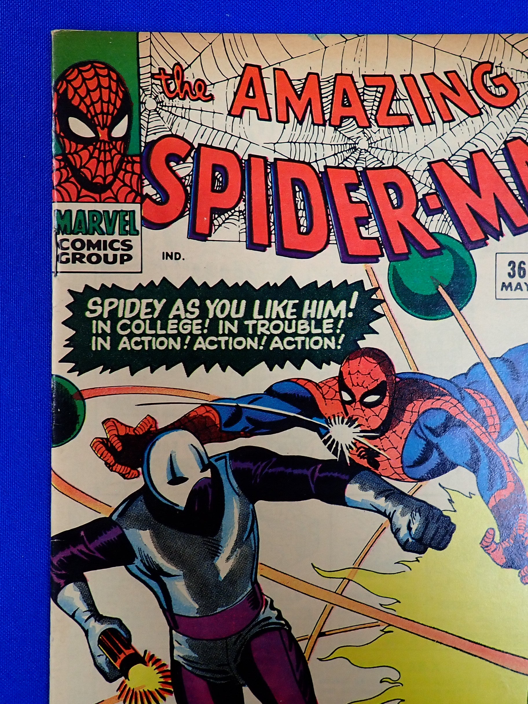 Amazing Spider-Man #36 (1966) - VF- (7.5) - 1st Looter