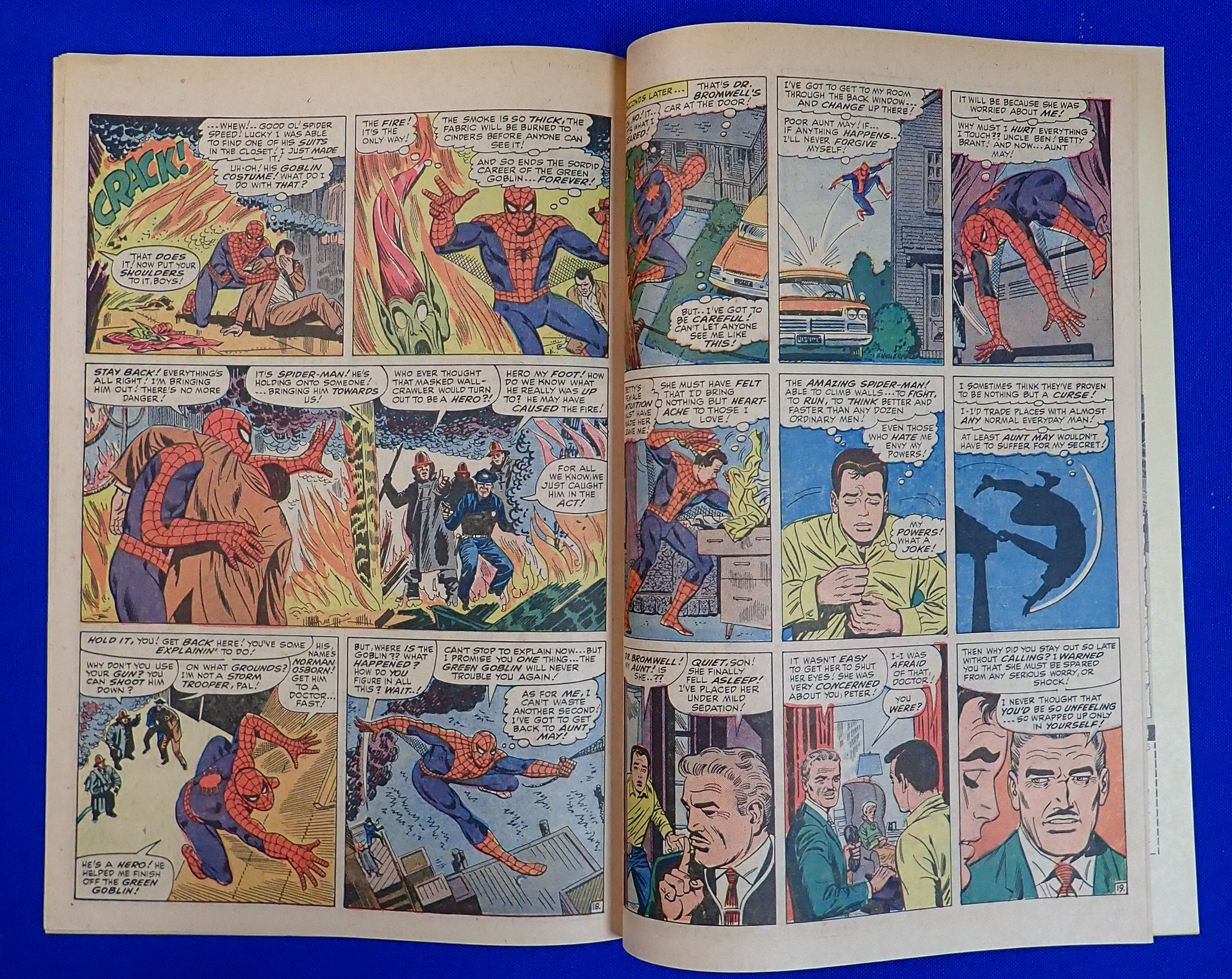 Amazing Spider-Man #40 (1966) - VF (8.0) - Green Goblin Origin