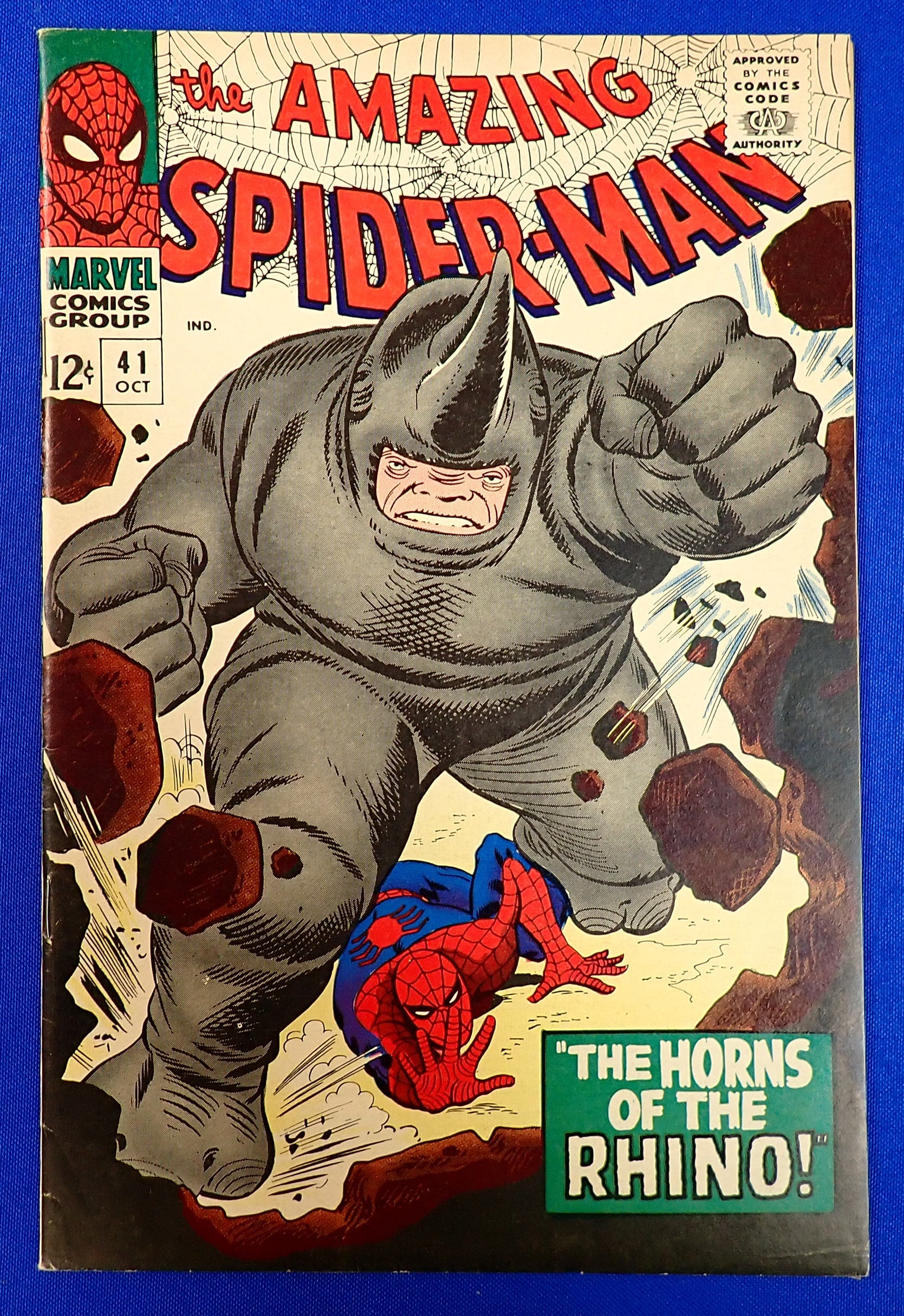 Amazing Spider-Man #41 (1966) - FN/VF (7.0) - 1st Rhino