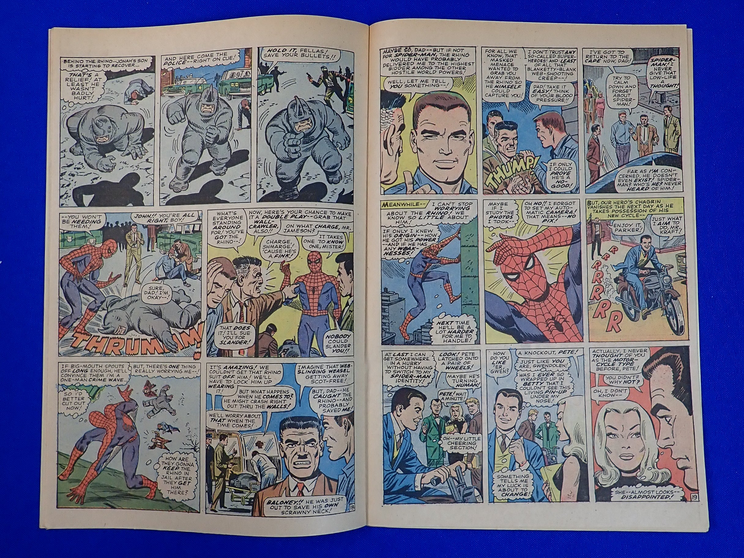 Amazing Spider-Man #41 (1966) - FN/VF (7.0) - 1st Rhino