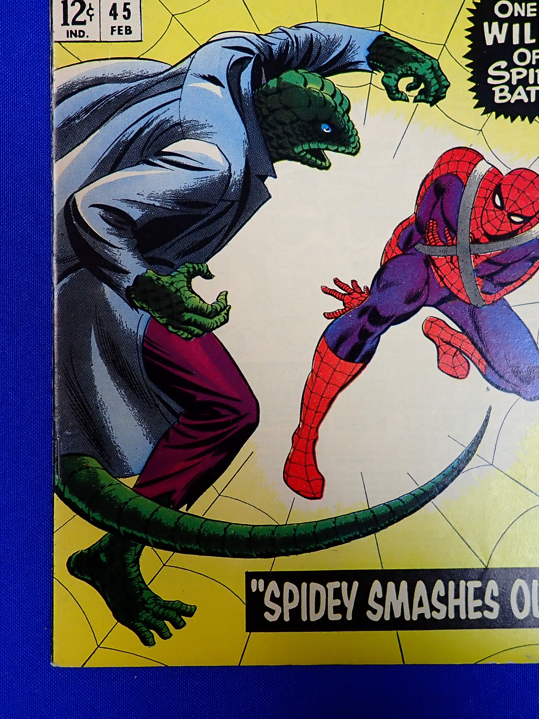 Amazing Spider-Man #45 (1966) - FN+ (6.5) - 3rd App. of Lizard