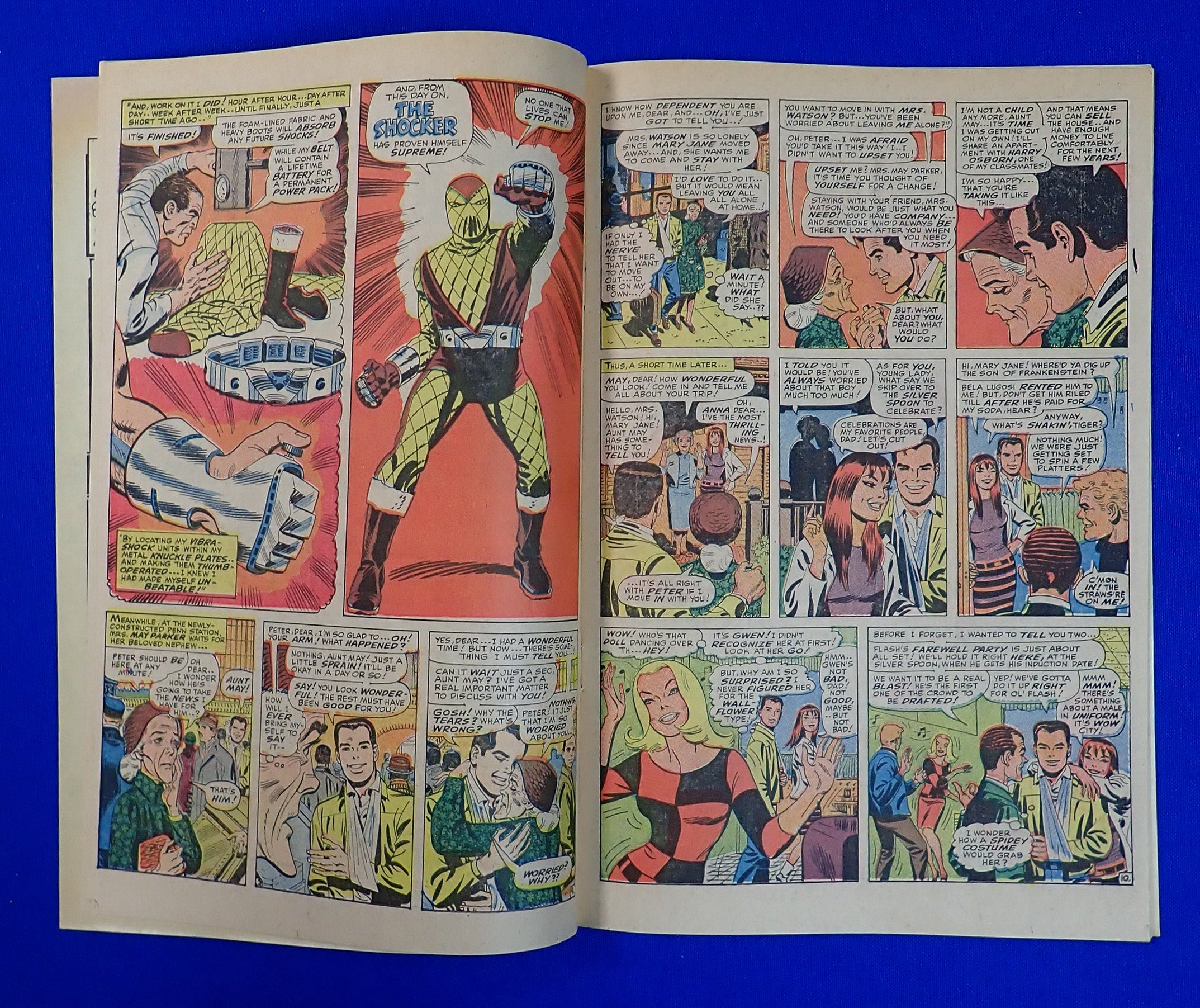 Amazing Spider-Man #46 (1967) - FN+ (6.5) - 1st Shocker