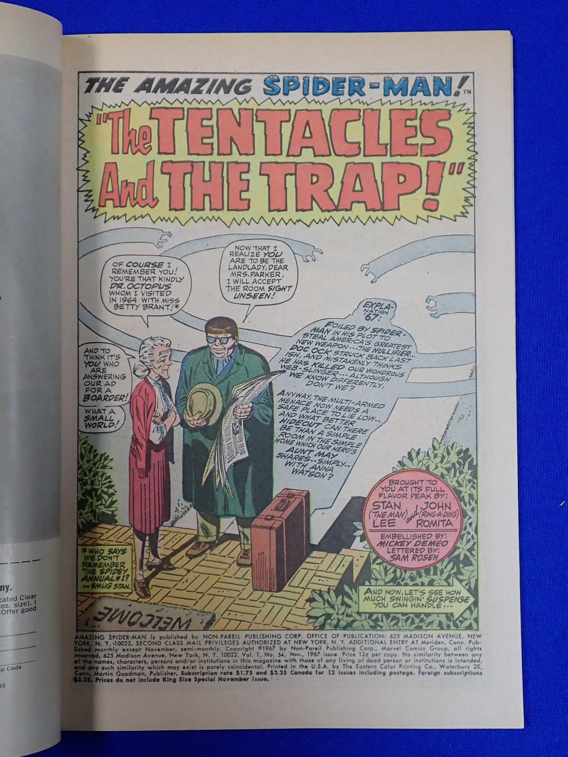 Amazing Spider-Man #54 (1967) - VF- (7.5)