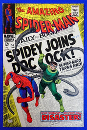 Amazing Spider-Man #56 (1967) - VF- (7.5) - 1st Captain George Stacy