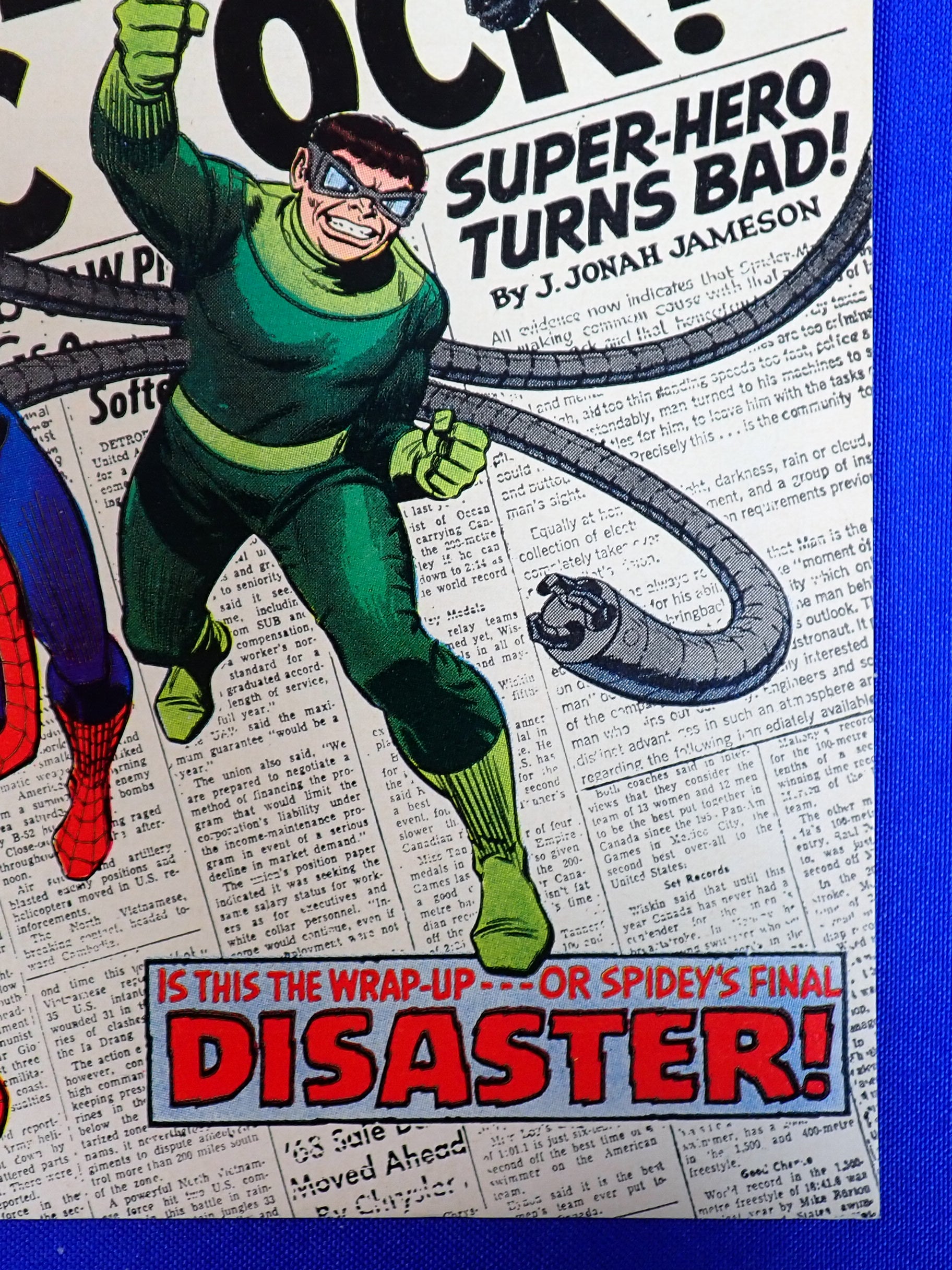 Amazing Spider-Man #56 (1967) - VF- (7.5) - 1st Captain George Stacy
