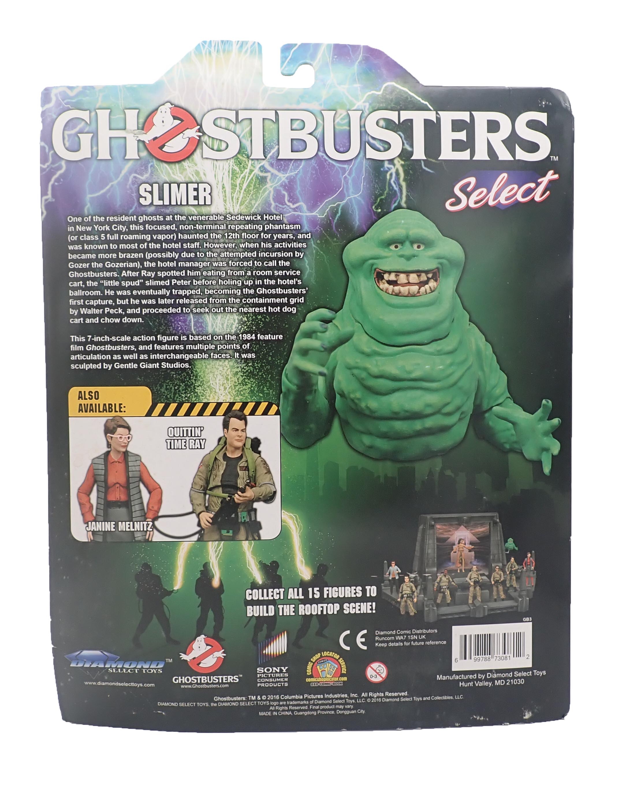Slimer Ghostbusters Diamond Select Toy