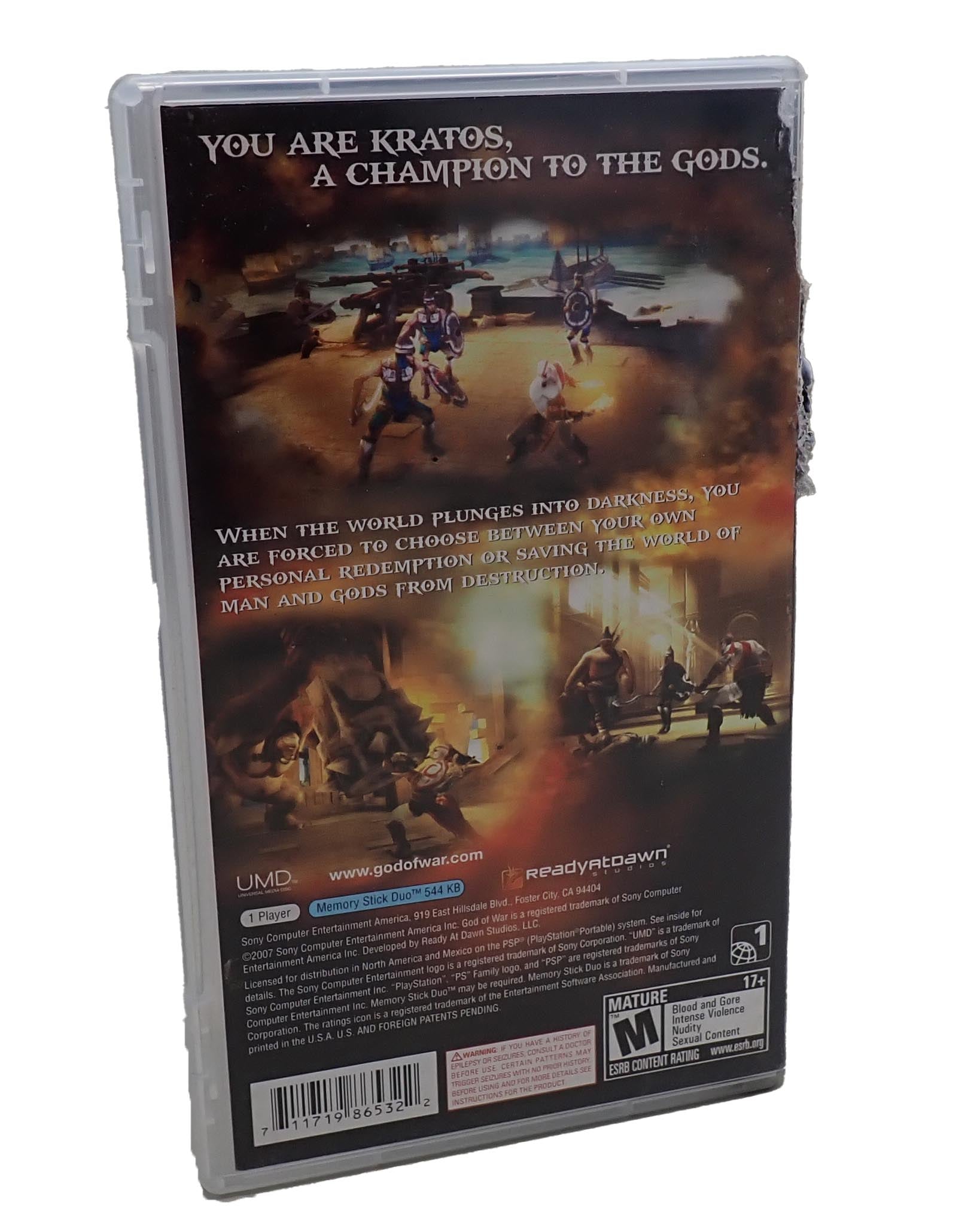 God of War Chains of Olympus - PSP