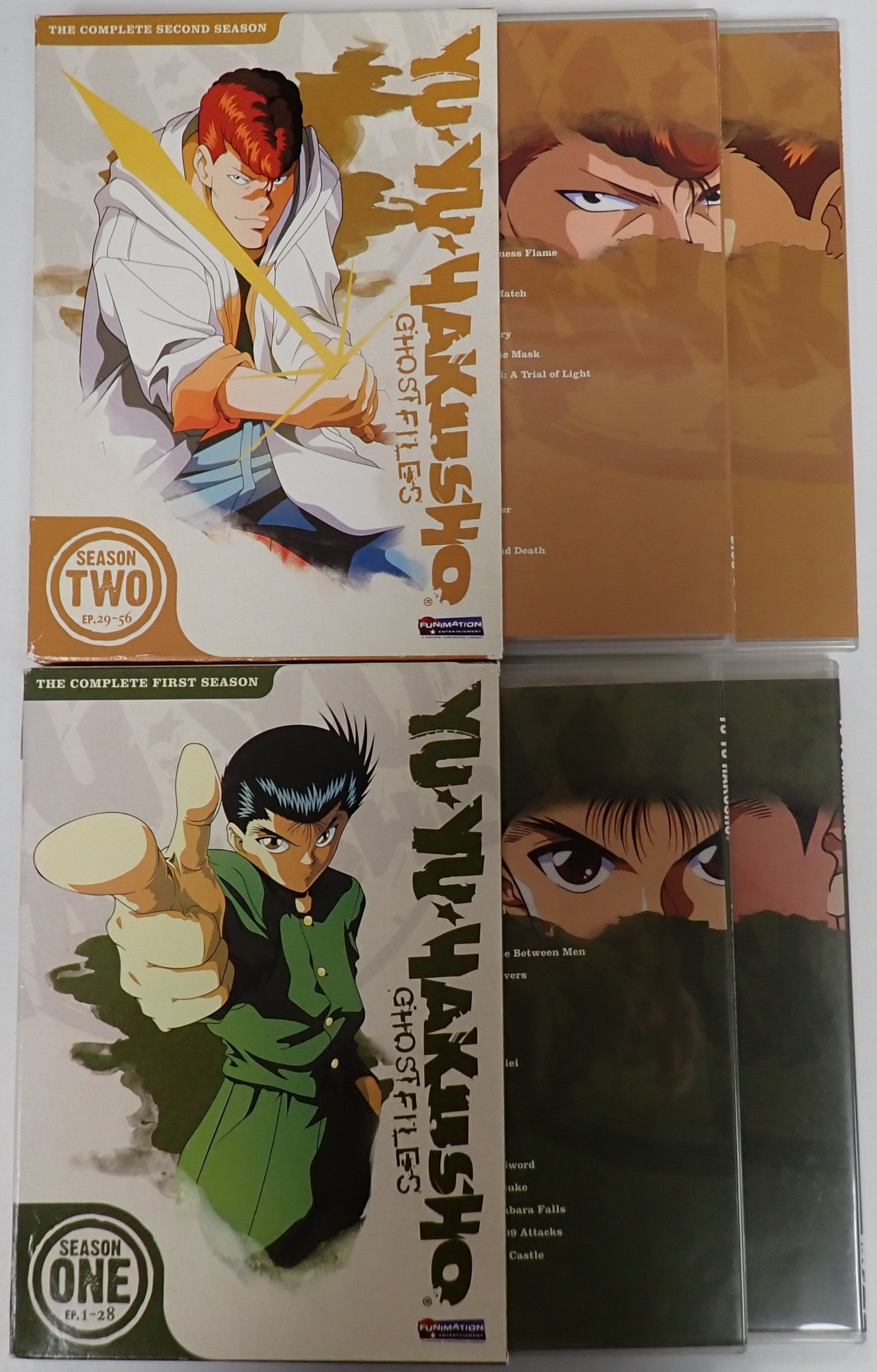 Yu Yu Hakusho Season 1 + 2 - DVD