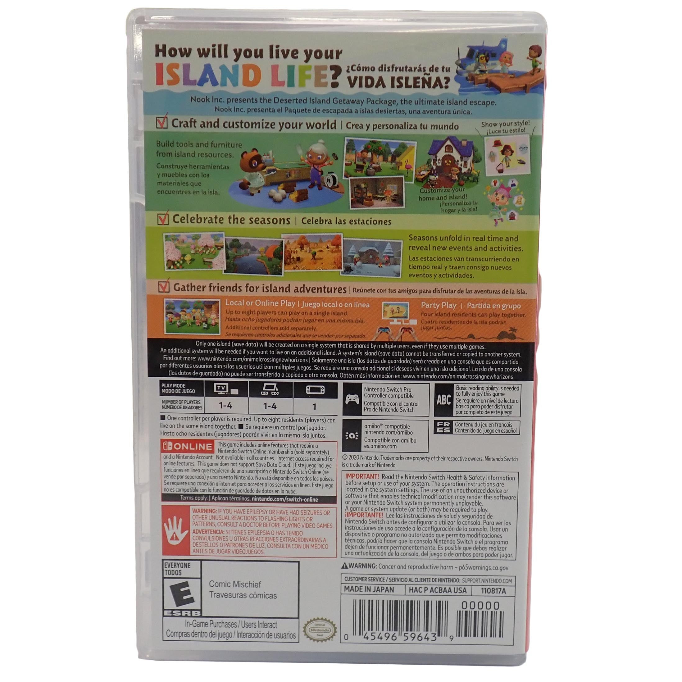 Animal Crossing New Horizons - Switch