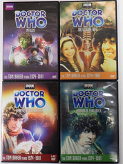 Doctor Who Tom Baker Bundle (1974-1981) - DVD Set of 28