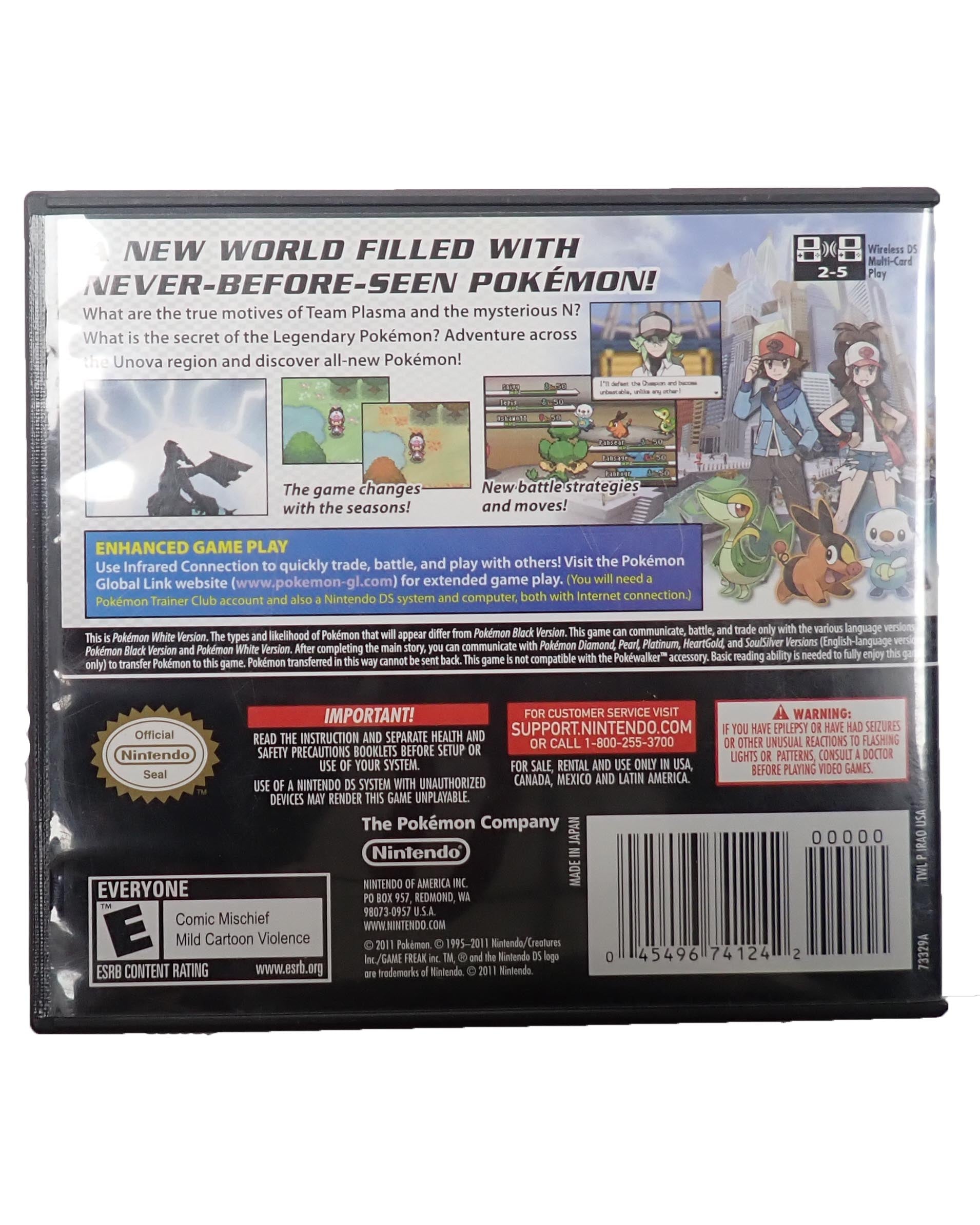 Pokemon White Version - DS