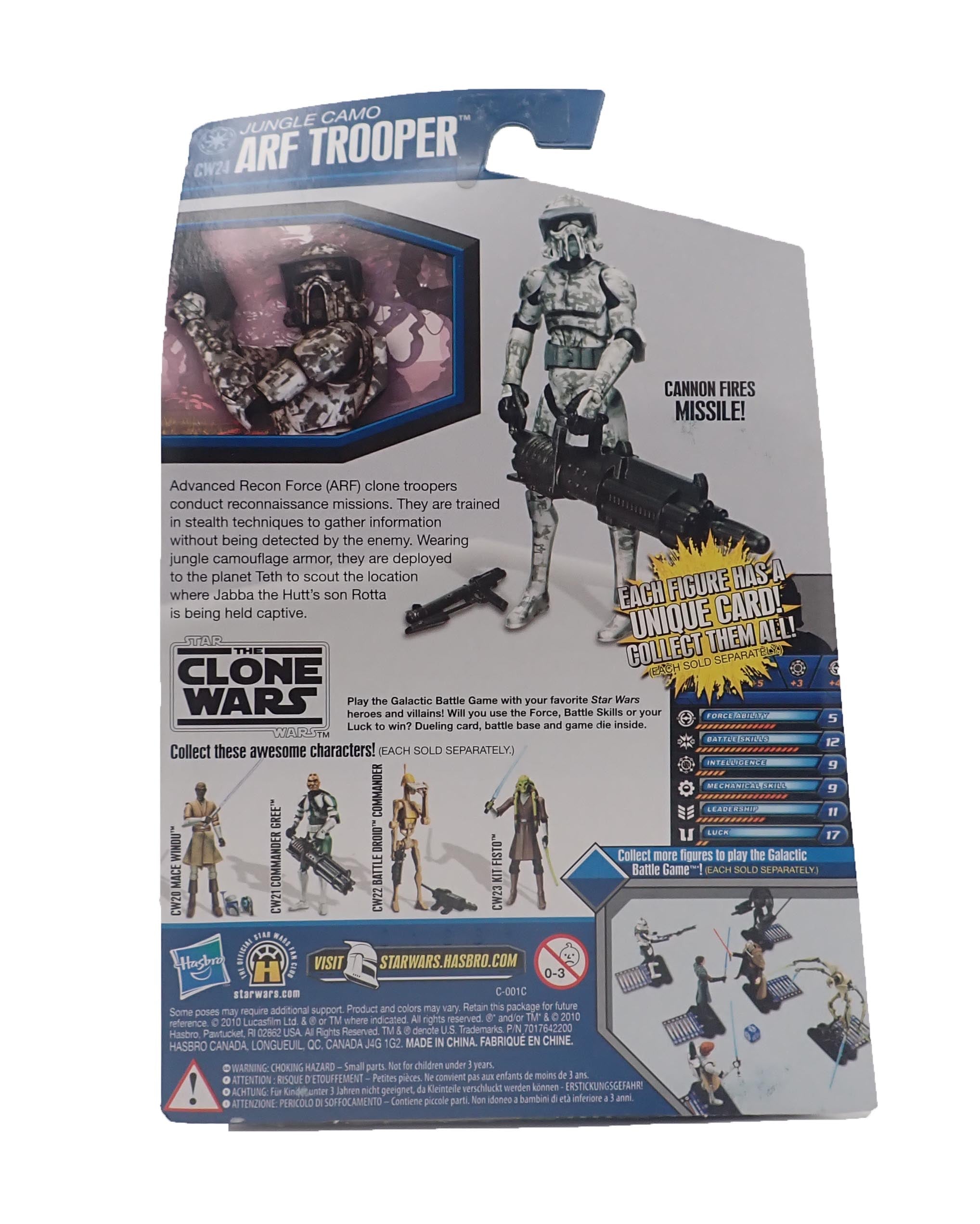 Jungle Camo ARF Trooper (Galactic Battle Game) - Star Wars The Clone Wars