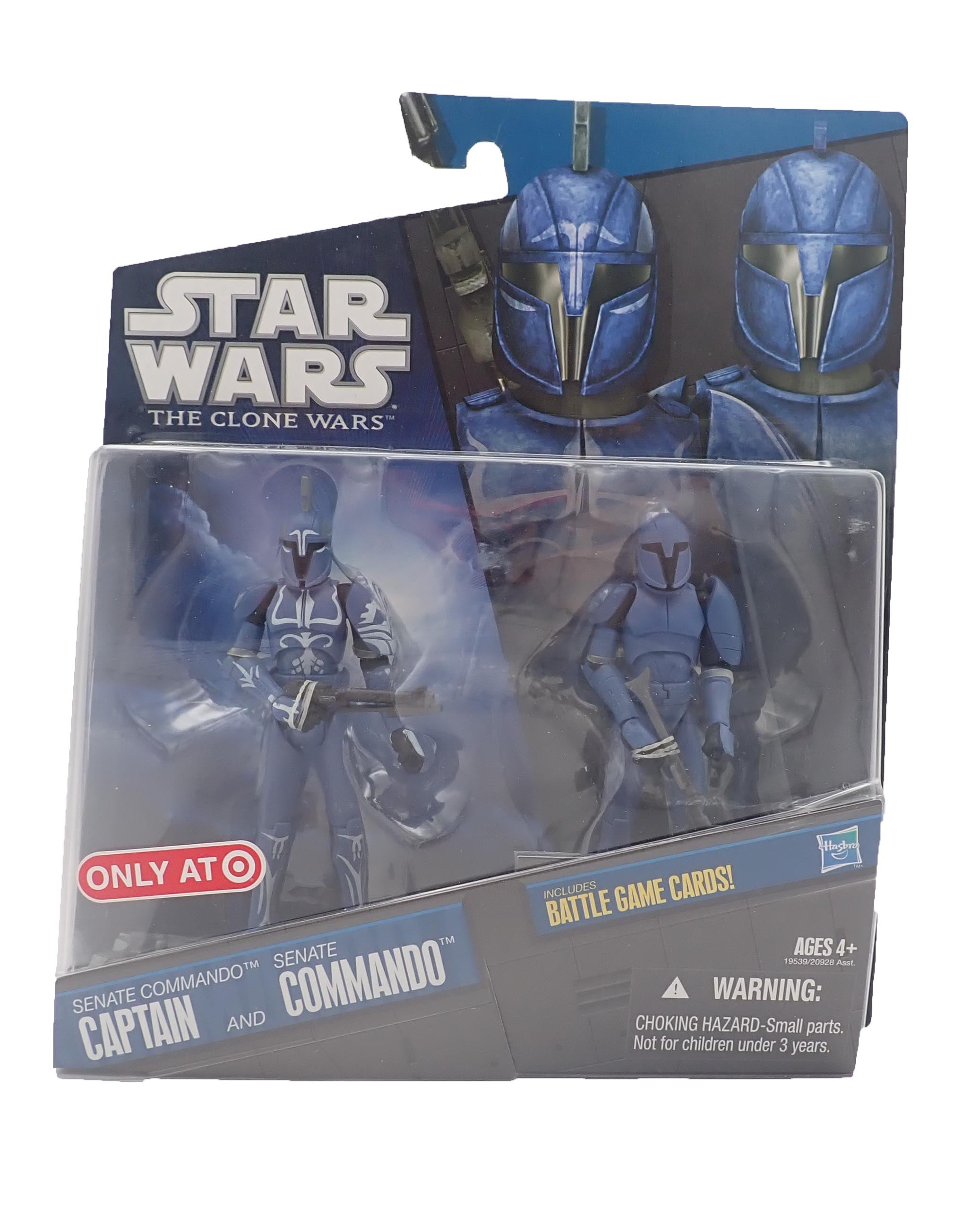 Senate Commando Captain and Senate Commando Figures