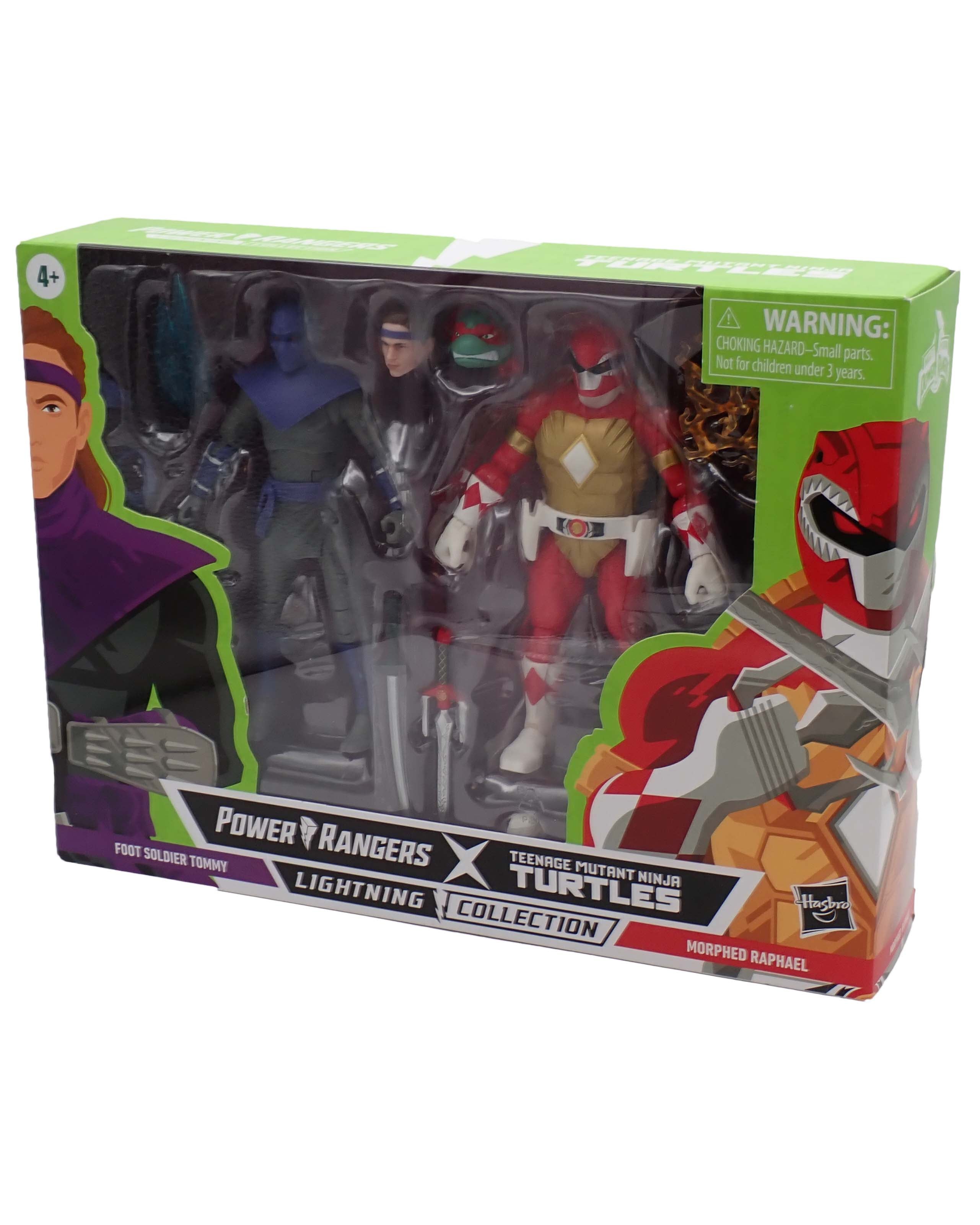 Foot Soldier Tommy & Morphed Raphael - Lightning Collection