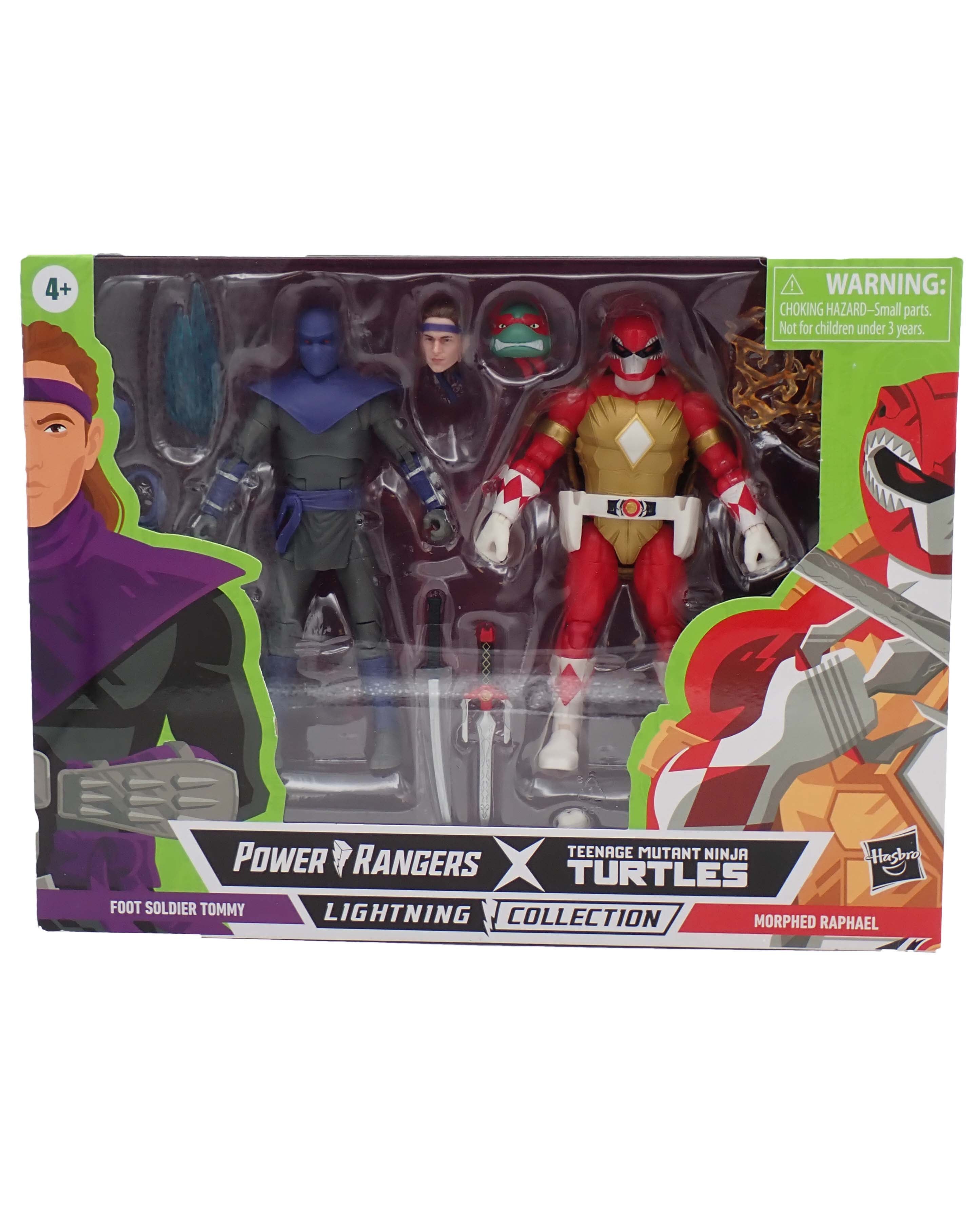 Foot Soldier Tommy & Morphed Raphael - Lightning Collection