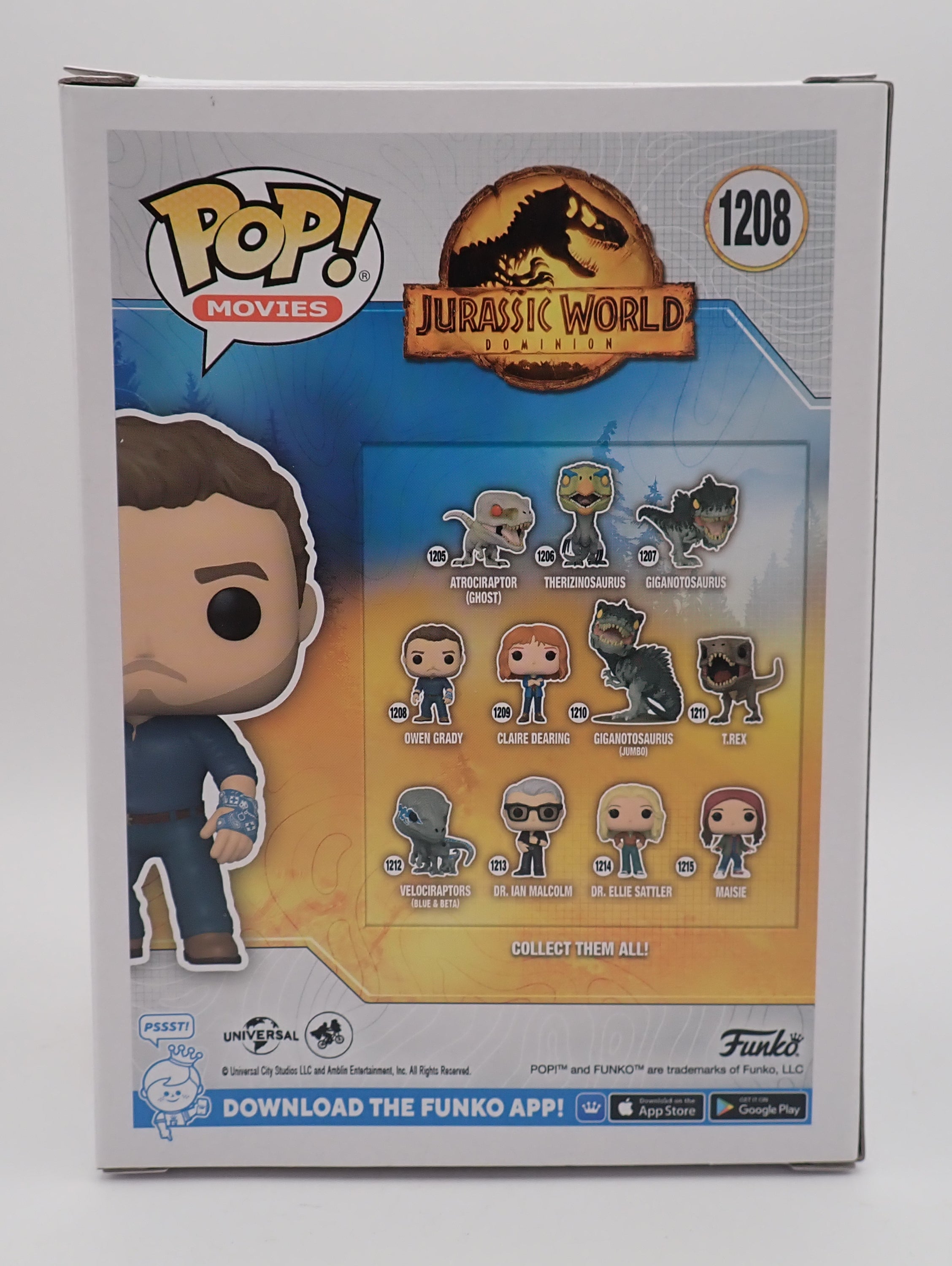 Owen Grady - POP! #1208