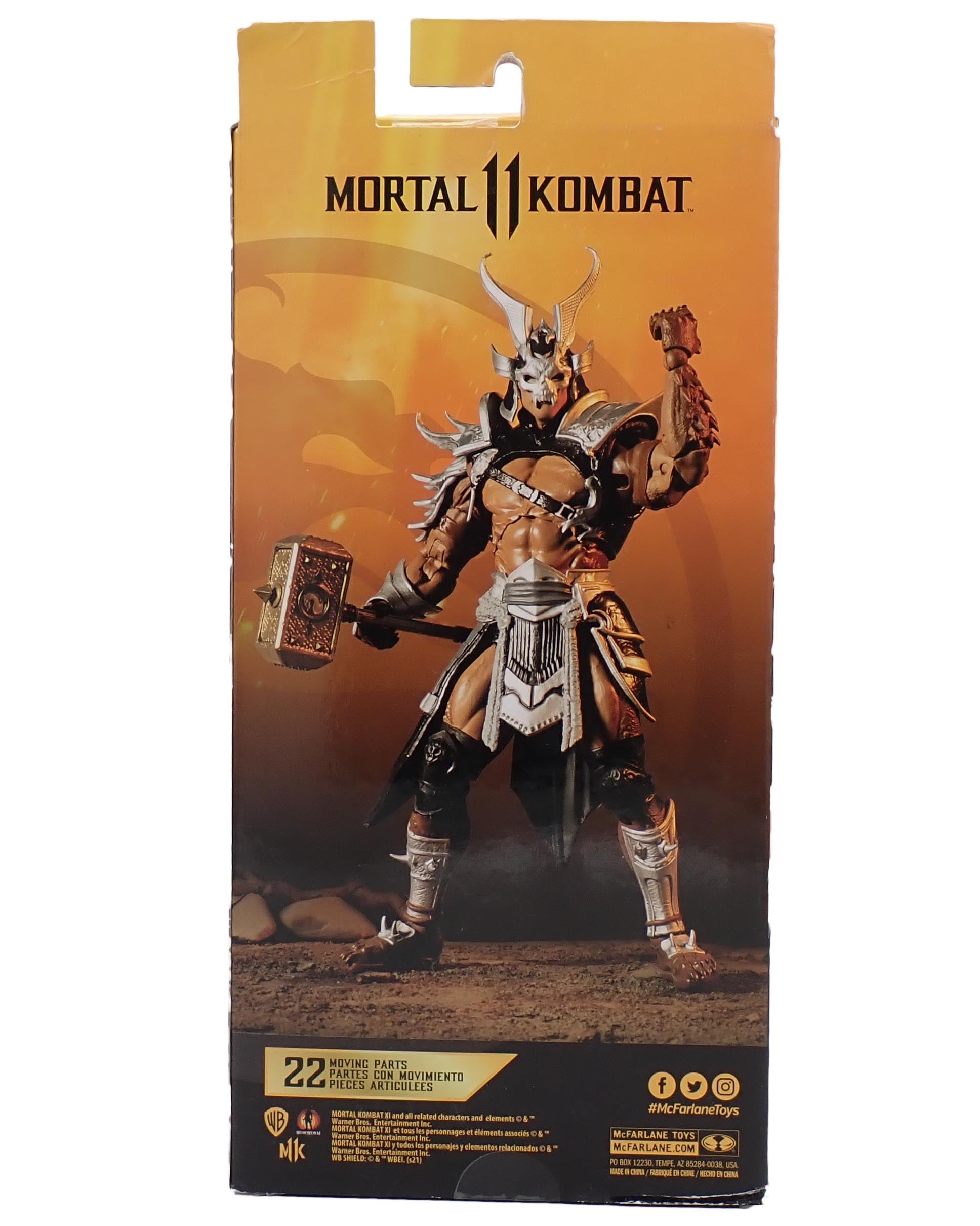 Shao Kahn [Silver] - Mortal Kombat Figure