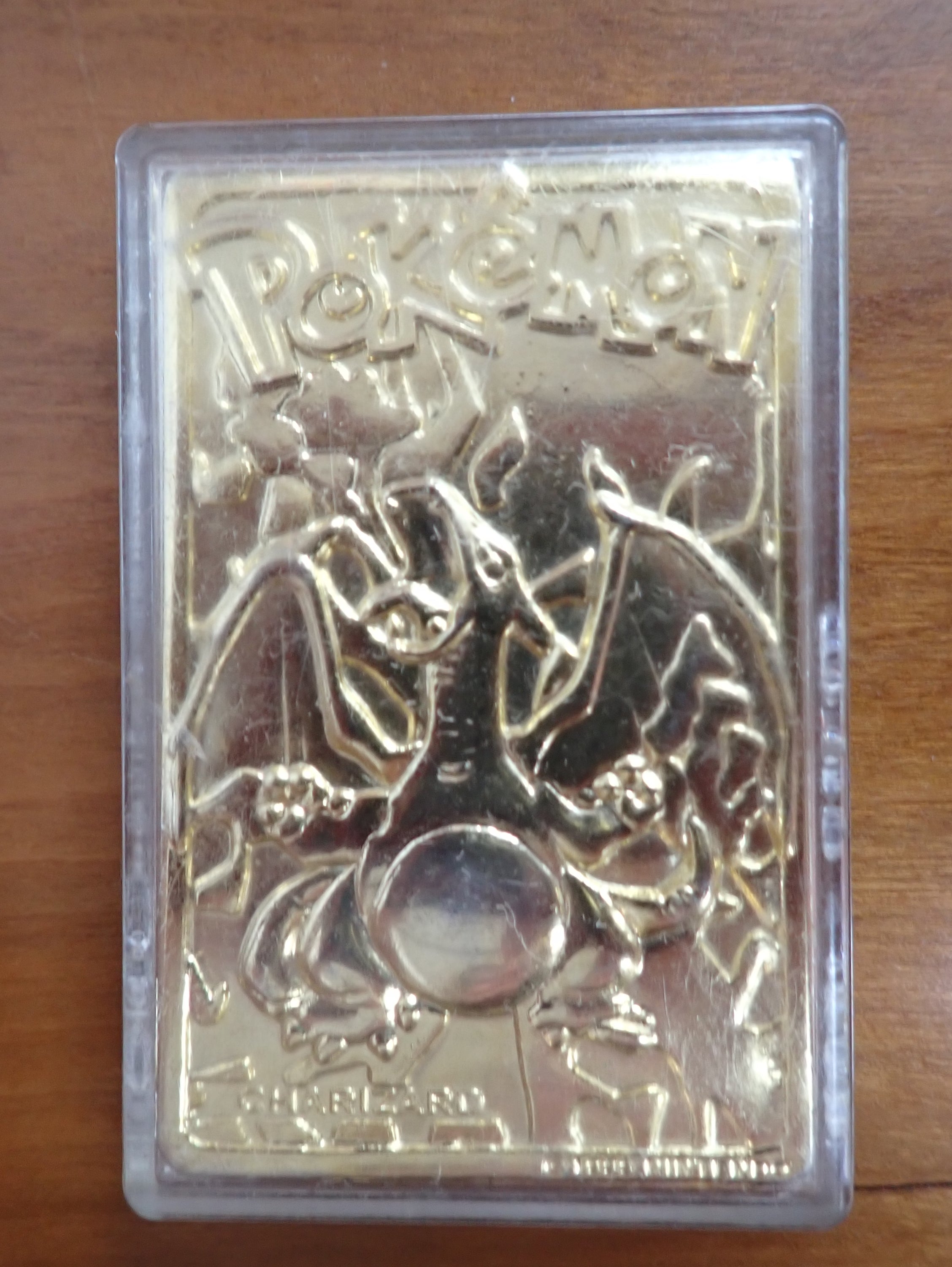 Charizard -  23k Gold-Plated Trading Card