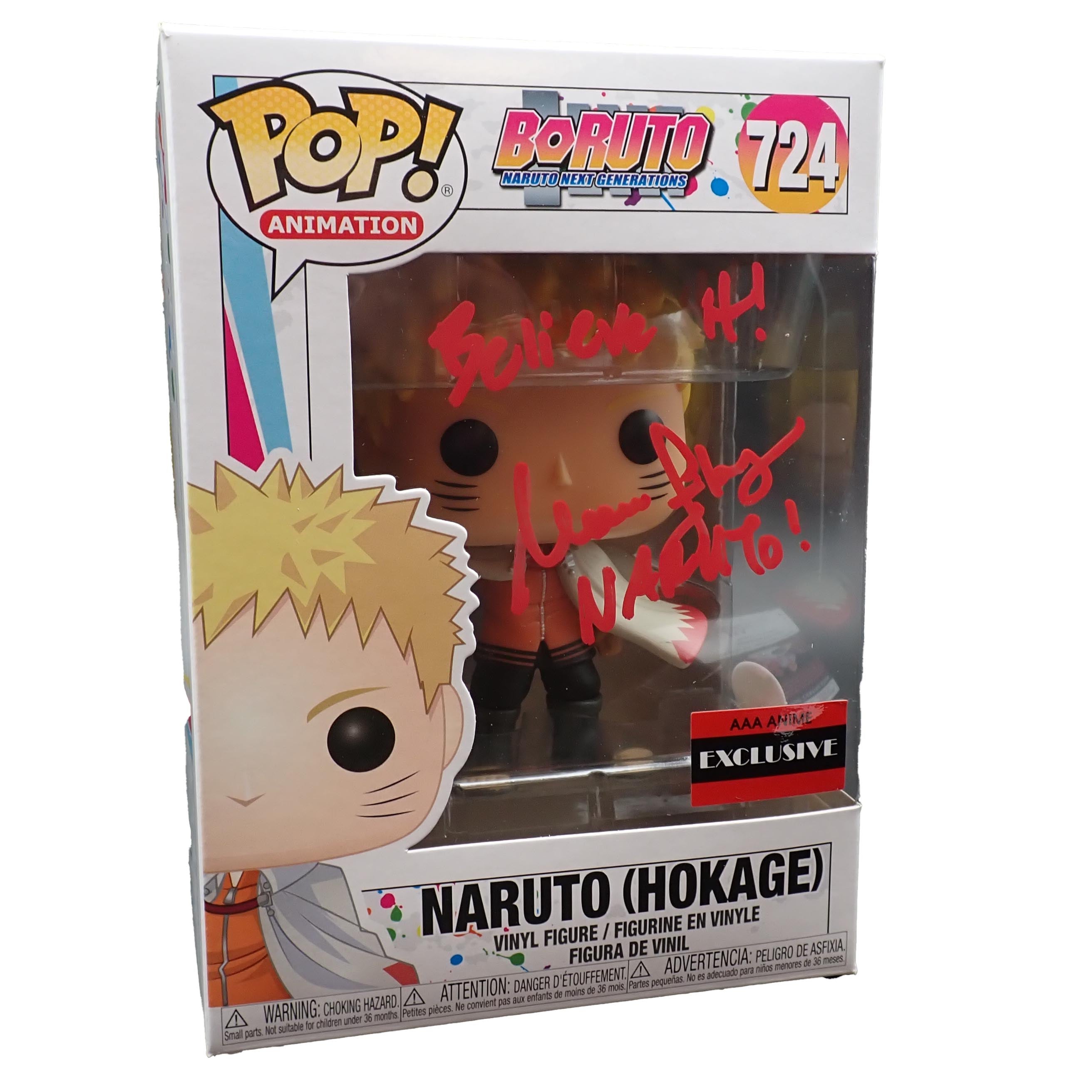 Naruto Hokage (Signed) - POP! #724