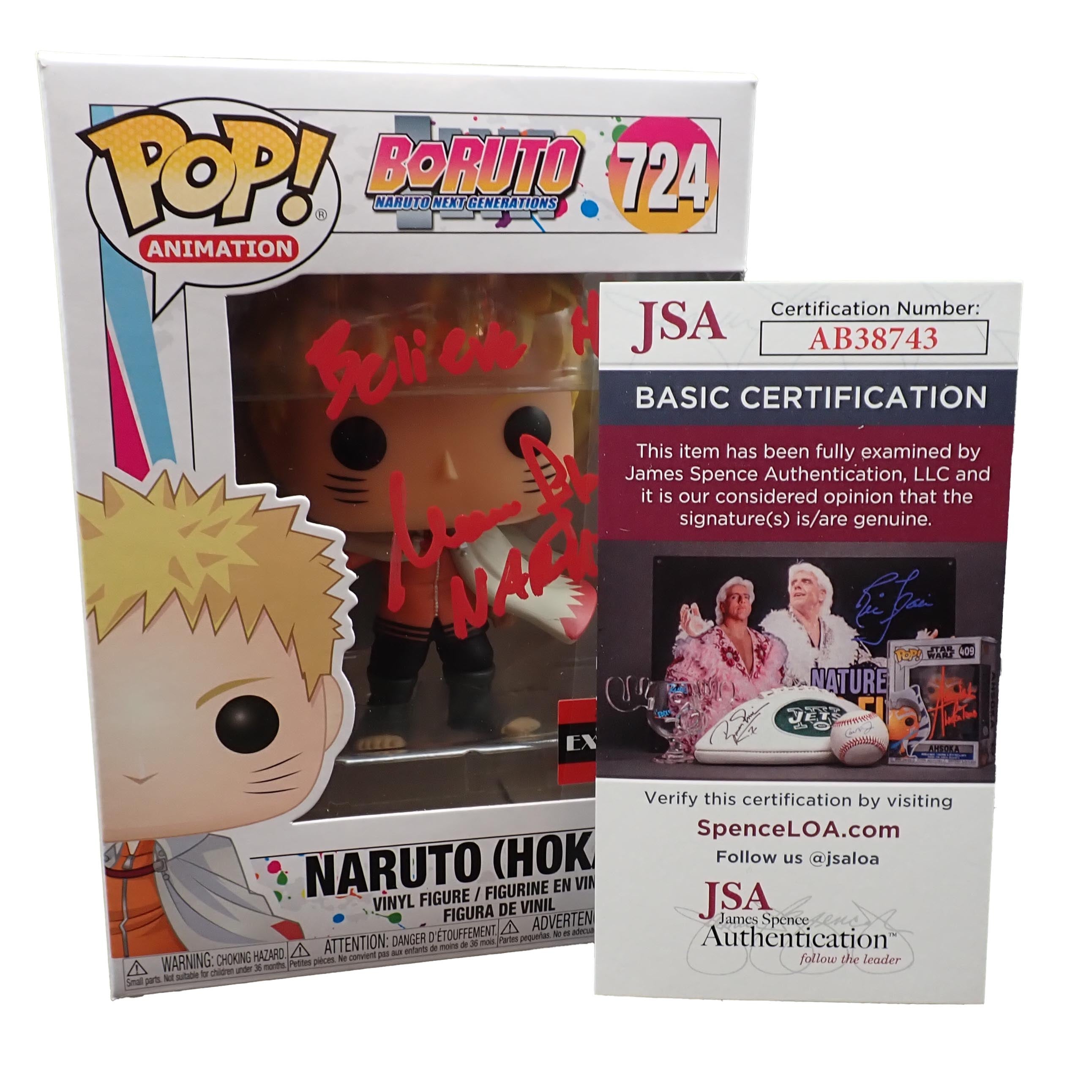 Naruto Hokage (Signed) - POP! #724
