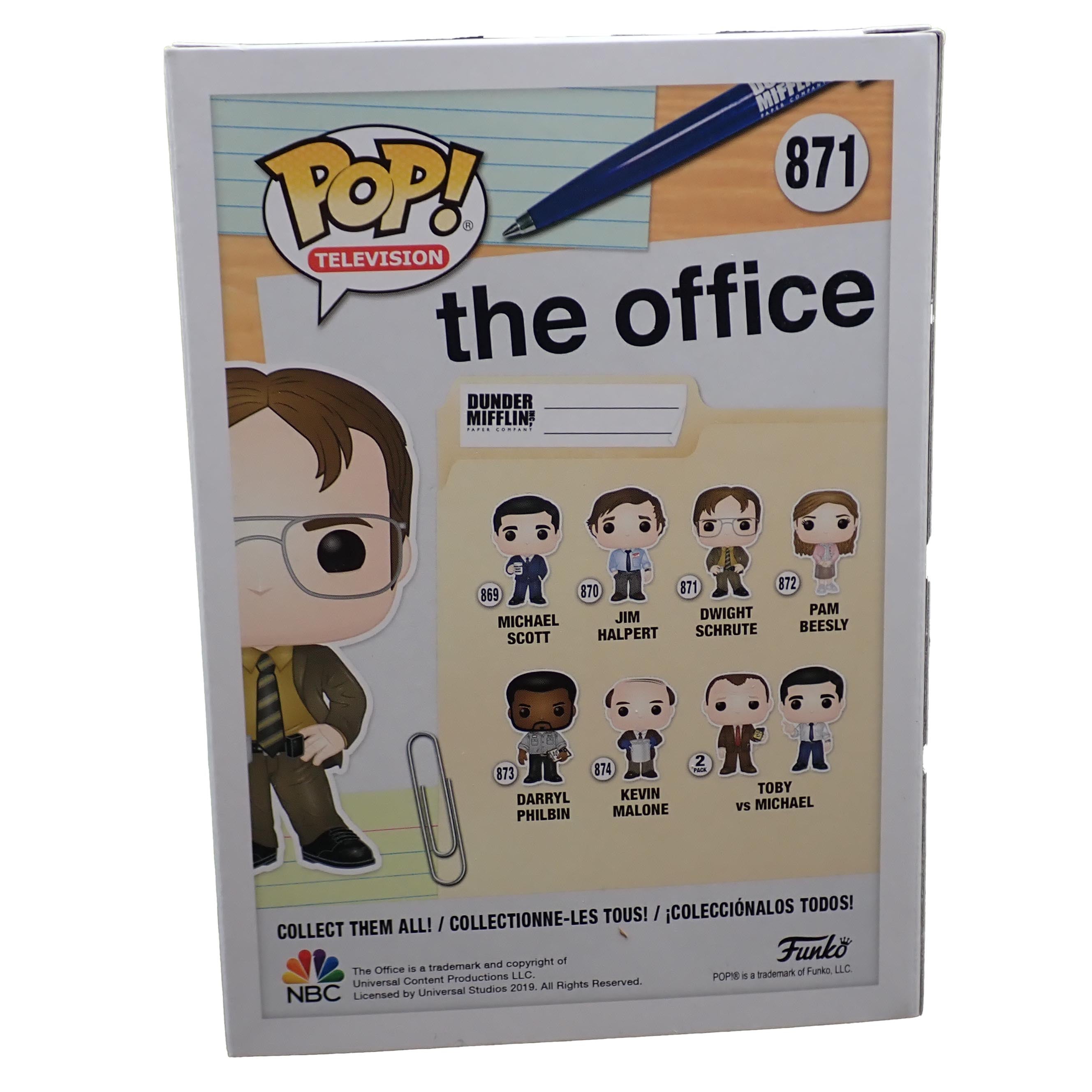 Dwight Schrute (Autographed) - POP! #871