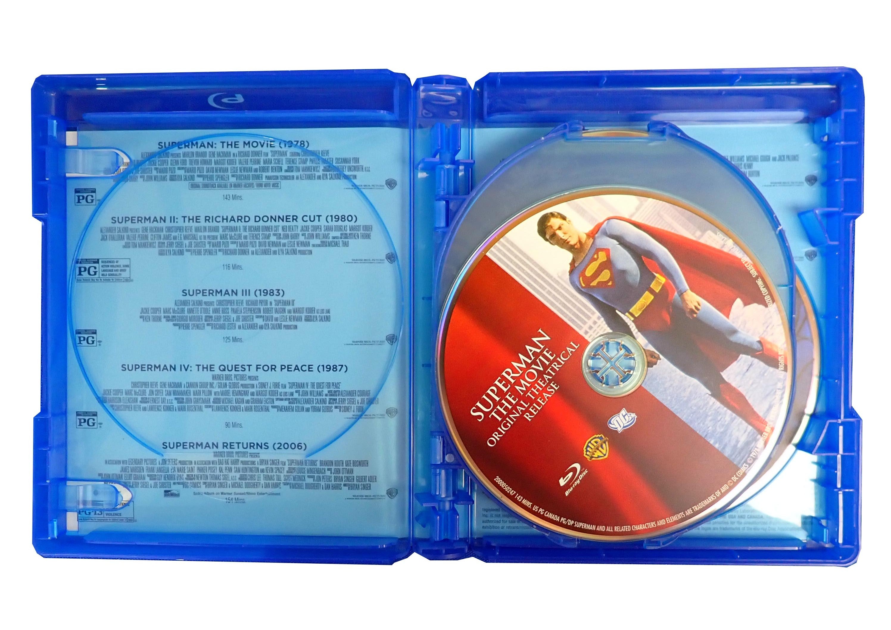 Batman & Superman 9-Film Set - [Blu-Ray] (Pre-Owned)