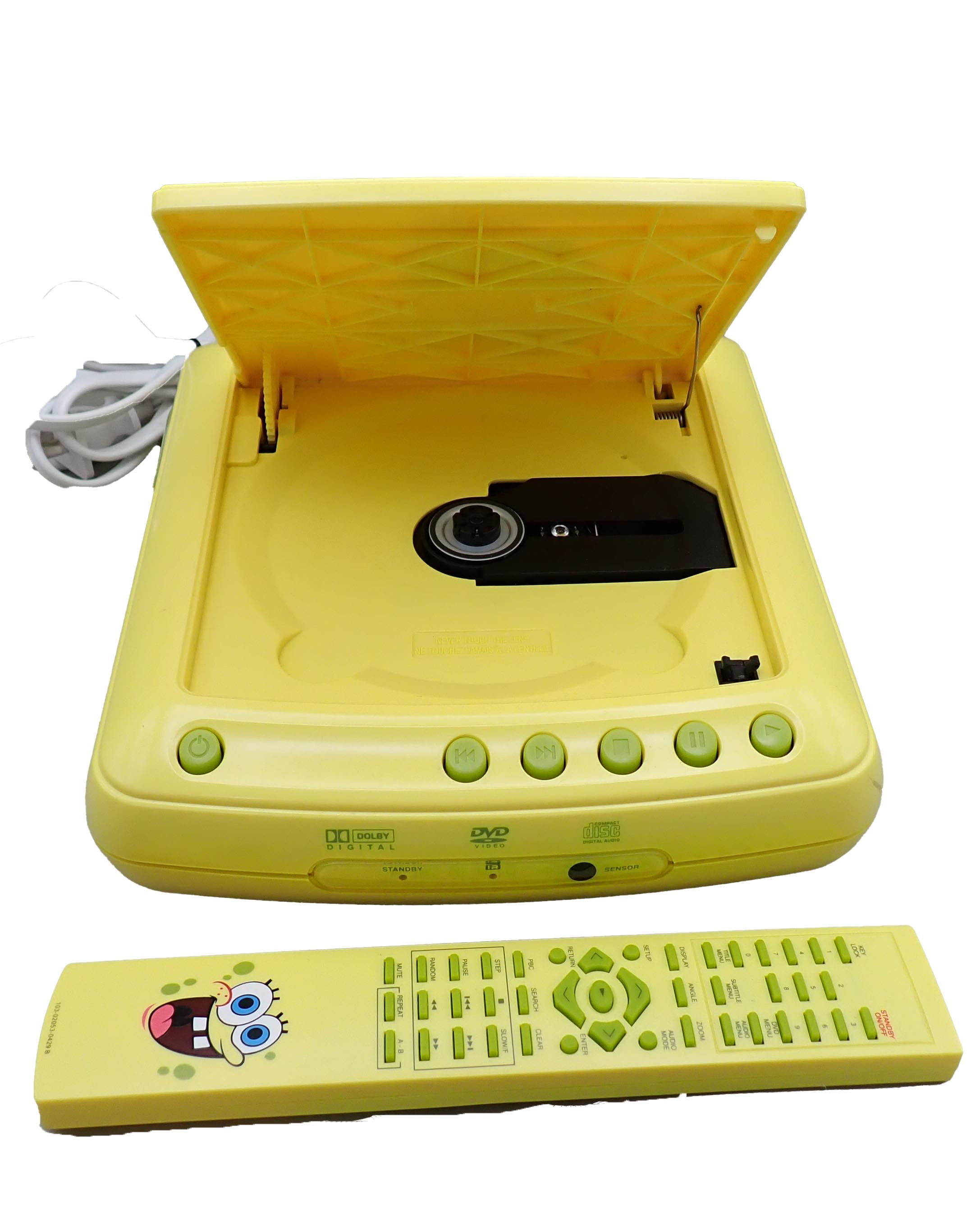 SpongeBob SquarePants DVD Player with Remote [Pre-Owned]