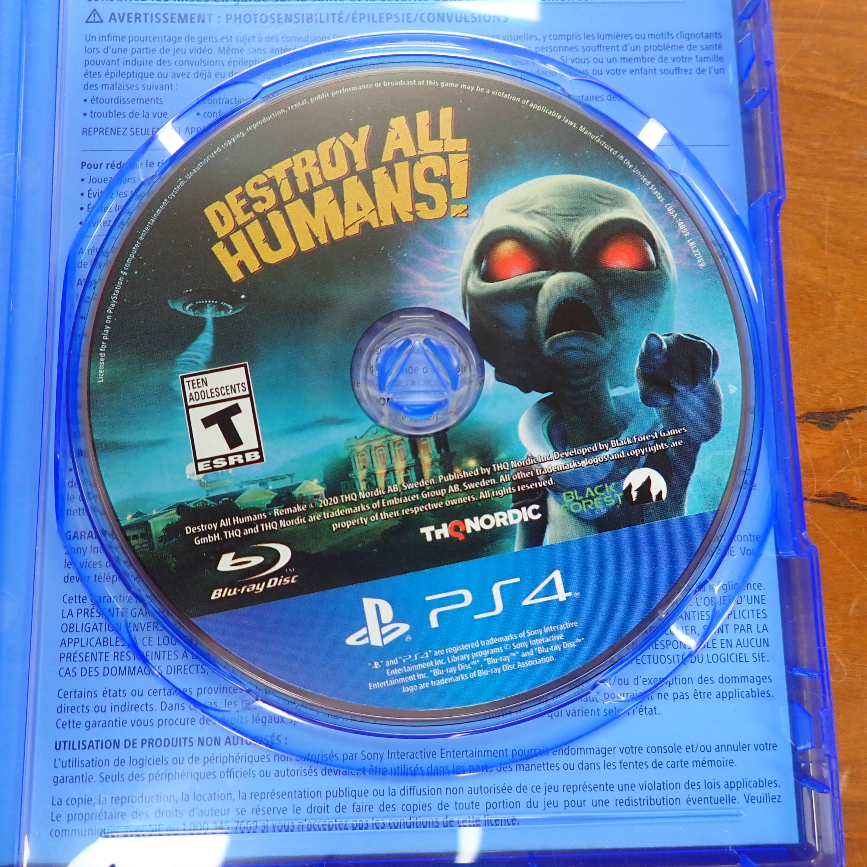 Destroy All Humans - PS4