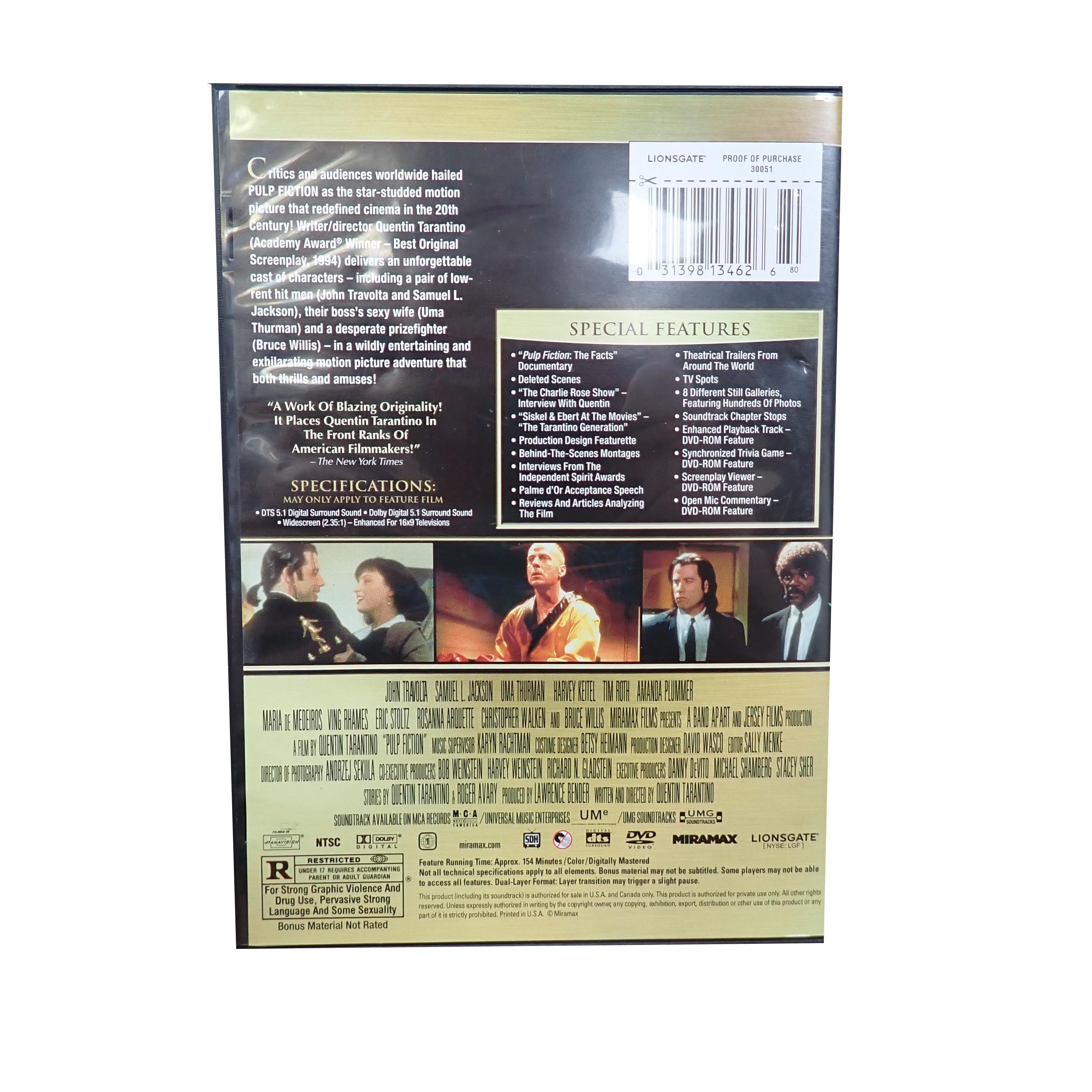 Pulp Fiction - [DVD] (Pre-Owned)