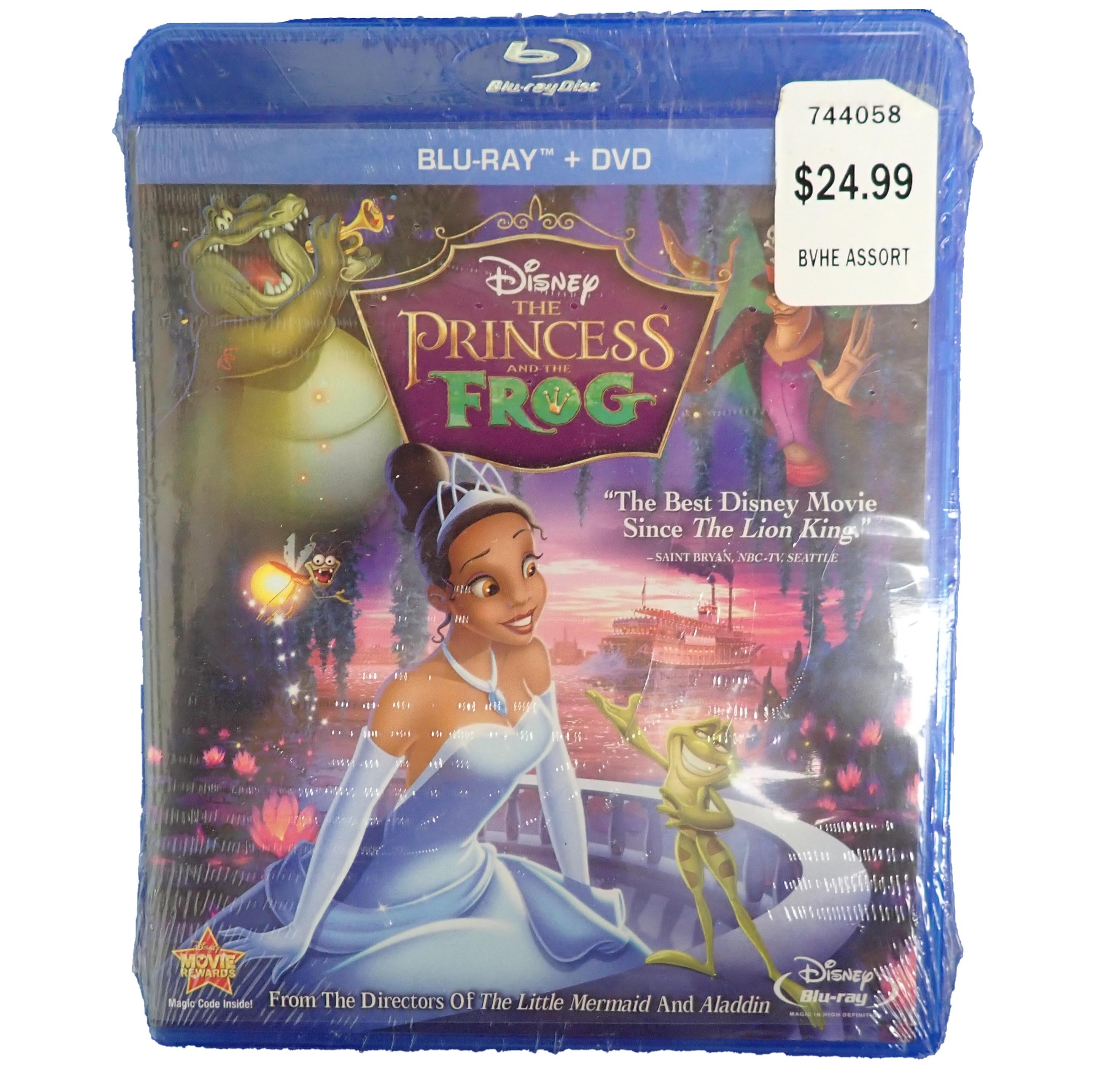 The Princess and the Frog - SEALED [Blu-Ray + DVD] (Pre-Owned)