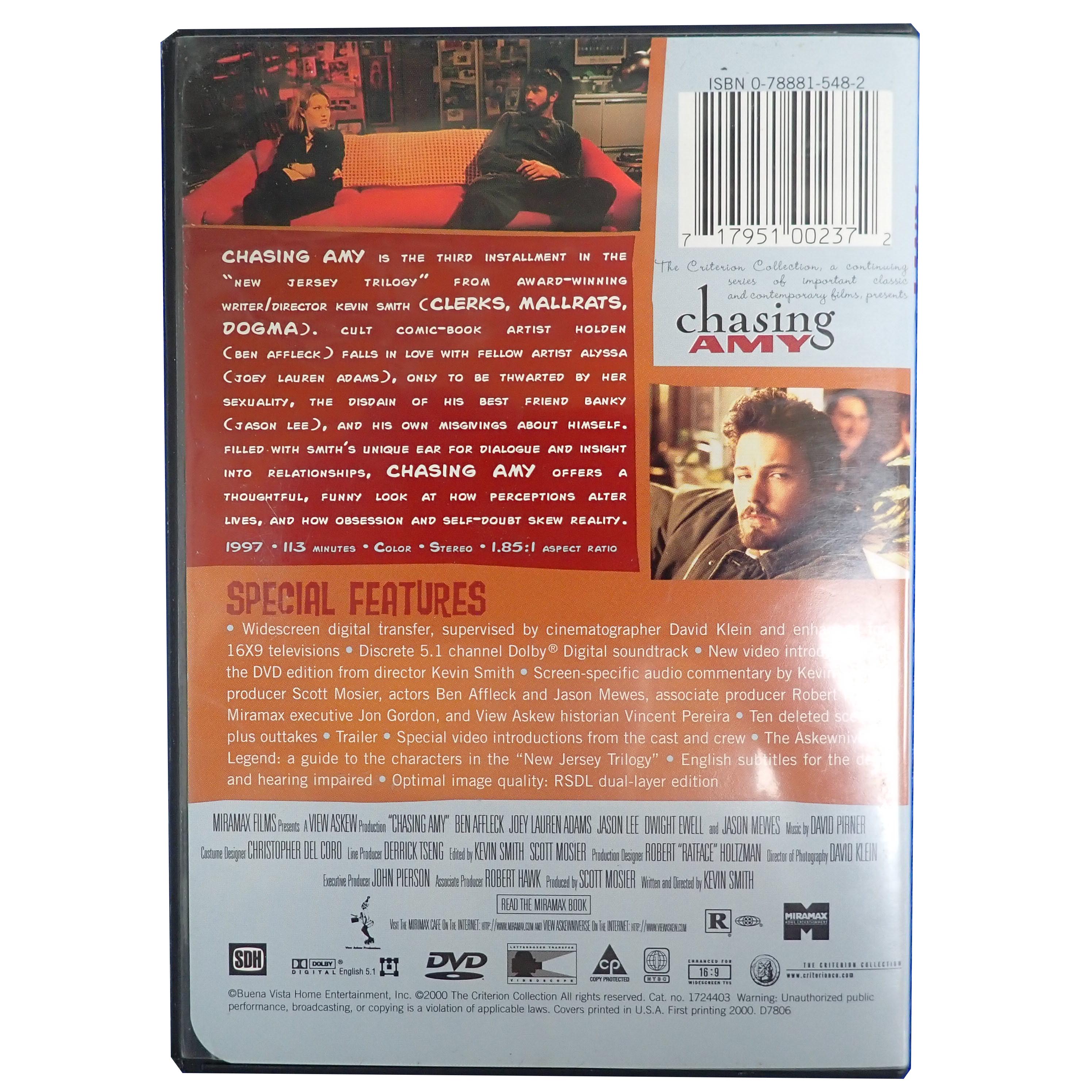 Chasing Amy: The Criterion Collection Edition - [DVD]