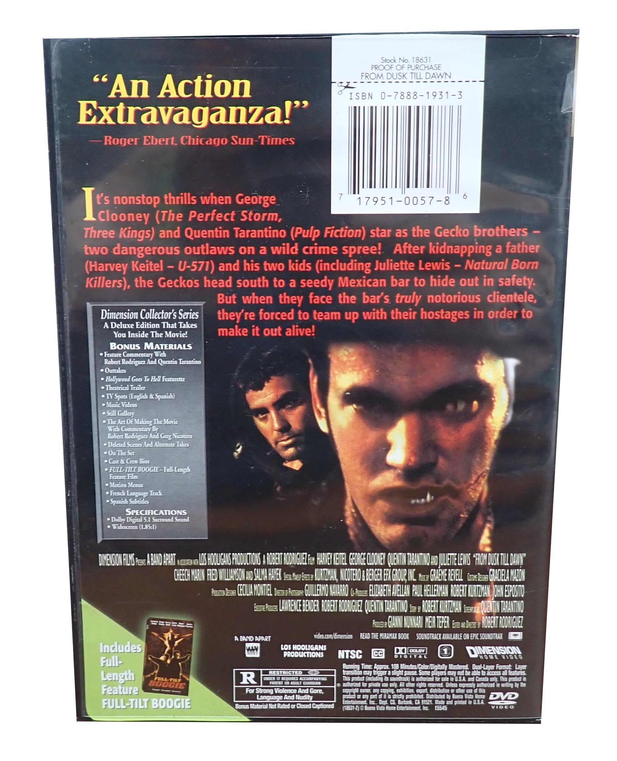 From Dusk Till Dawn: Collector's Series - [DVD] (Pre-Owned)