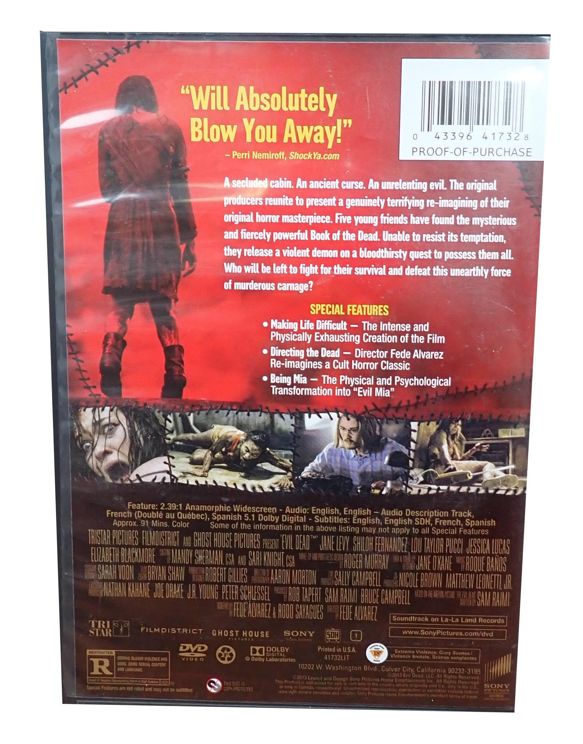 Evil Dead -  [DVD] (Pre-Owned)
