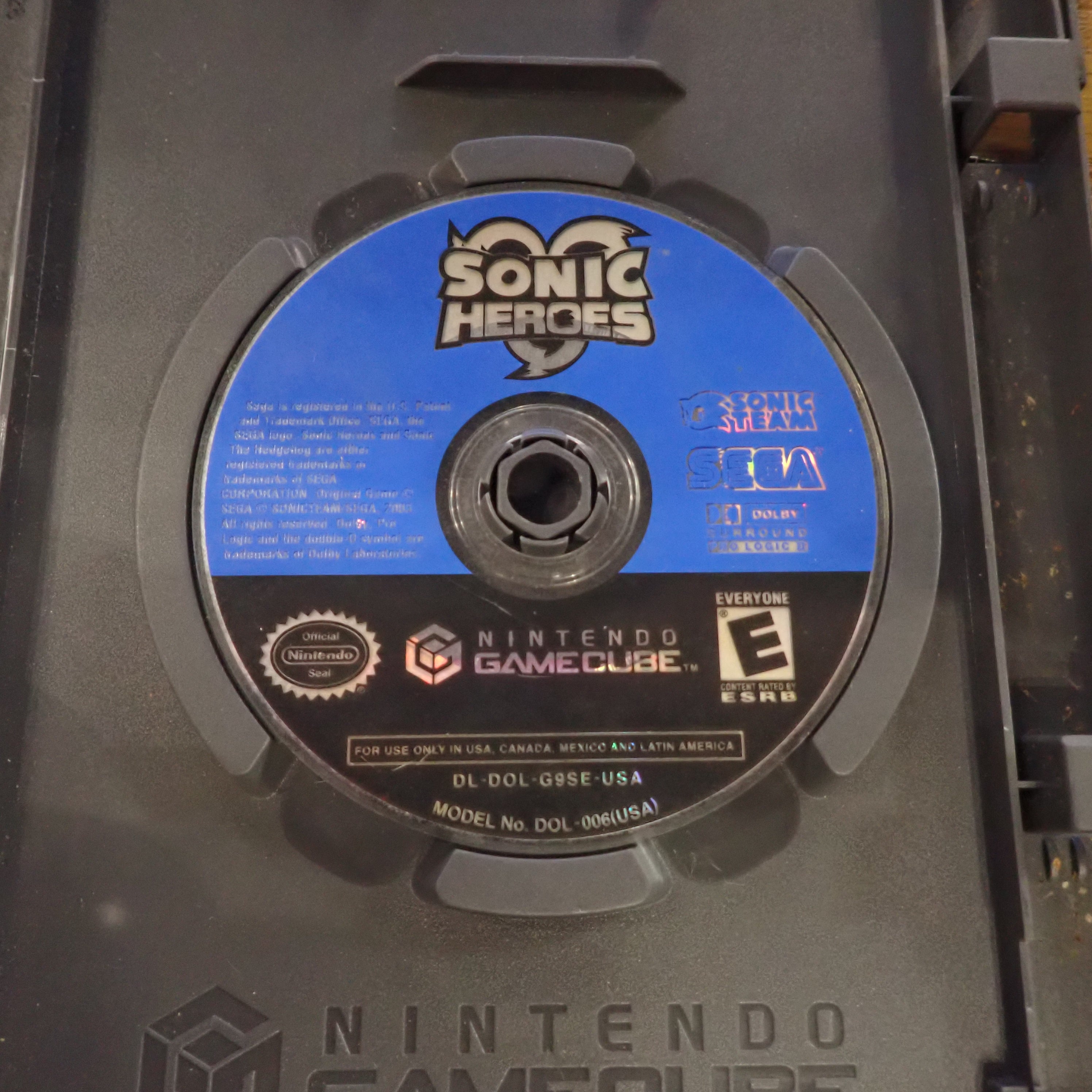 Sonic Heroes(Player's Choice) - Gamecube