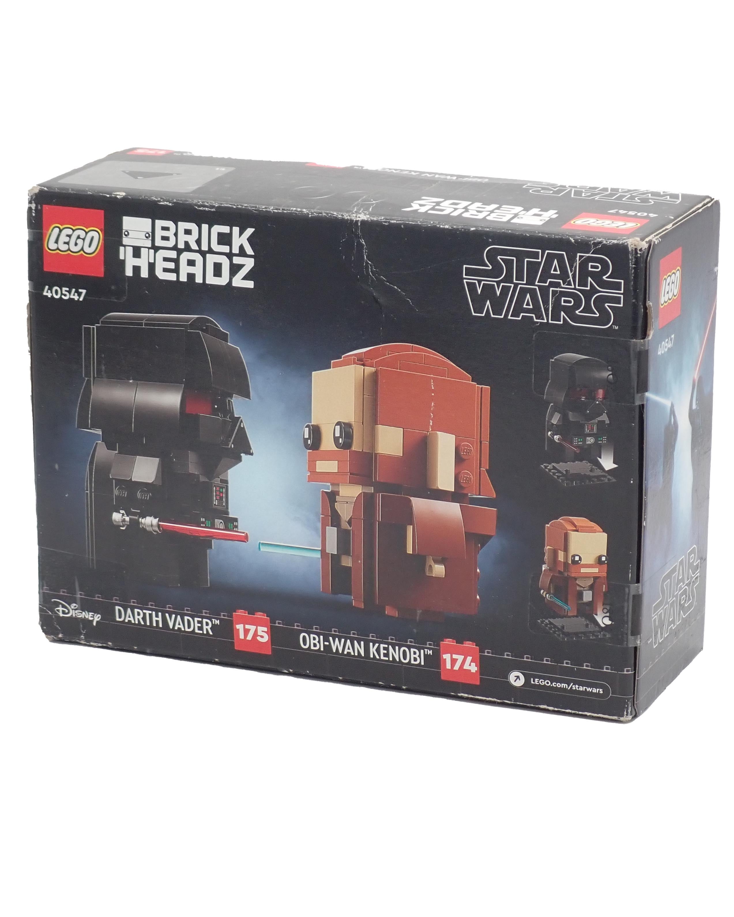 Darth Vader & Obi-Wan Kenobi #40547 - LEGO BrickHeadz