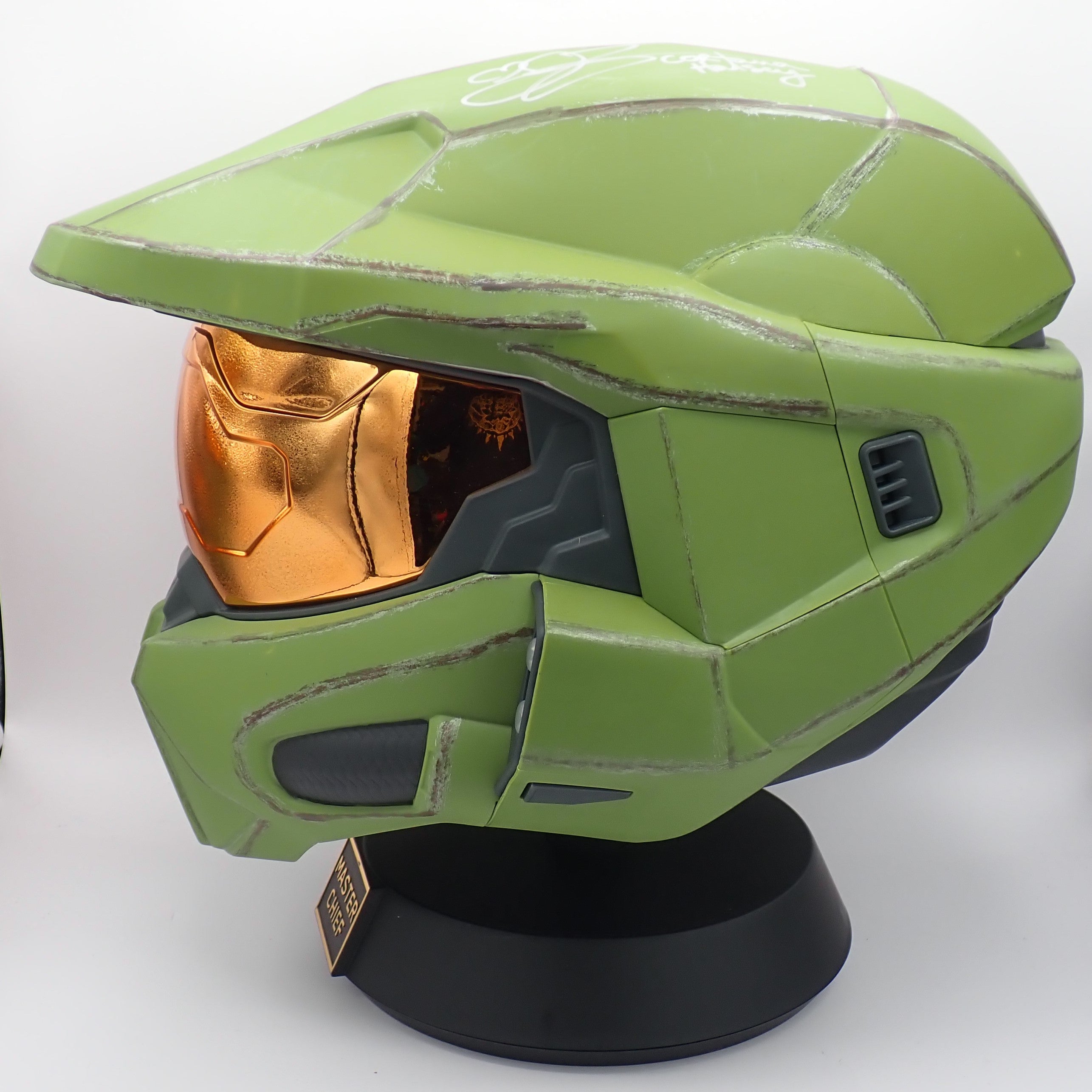 Master Chief Helmet - DOUBLE SIGNED (NO COA)