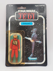 B-Wing Pilot [1983] - 77 Figure Card Back