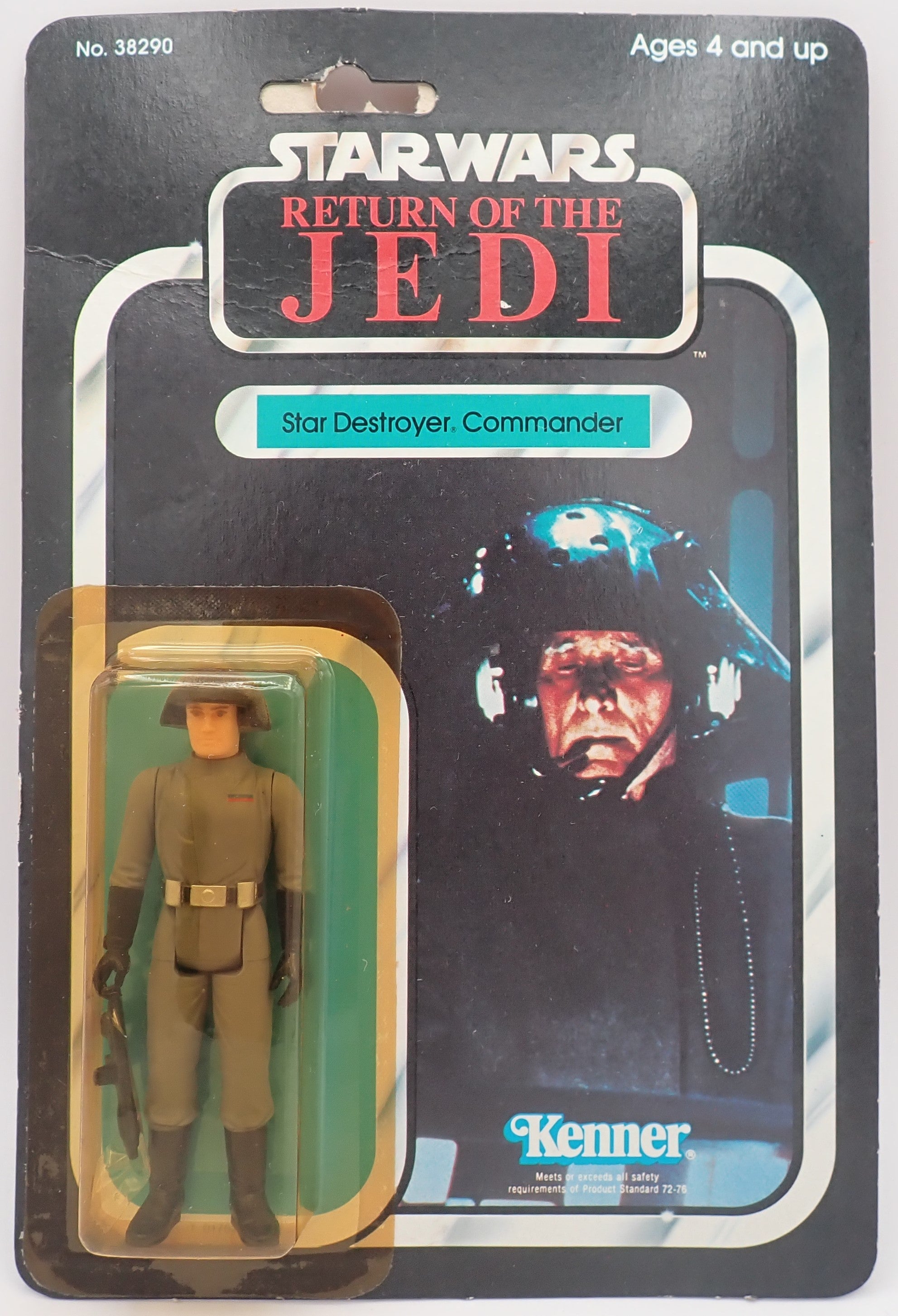 Star Destroyer Commander [1983] - 65 Figure Card Back
