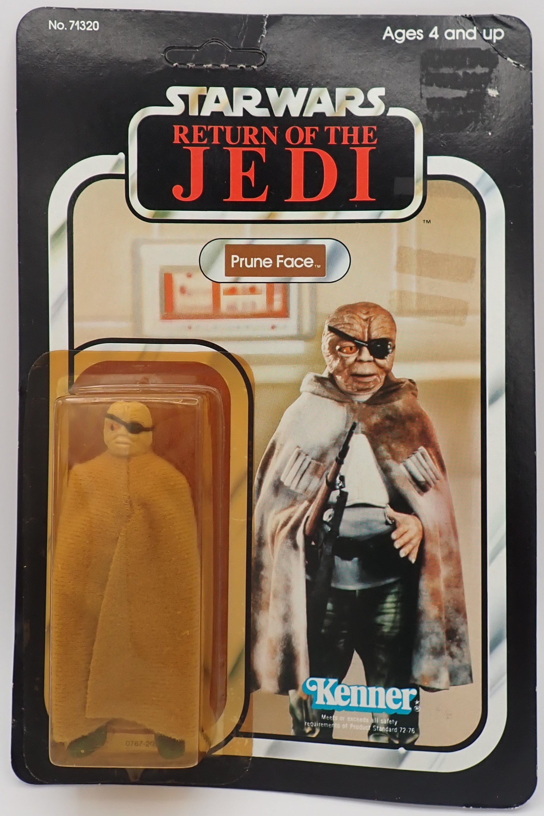 Prune Face [1983] - 77 Figure Card Back