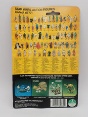 Logray: Ewok Medicine Man [1983] - 77 Figure Card Back